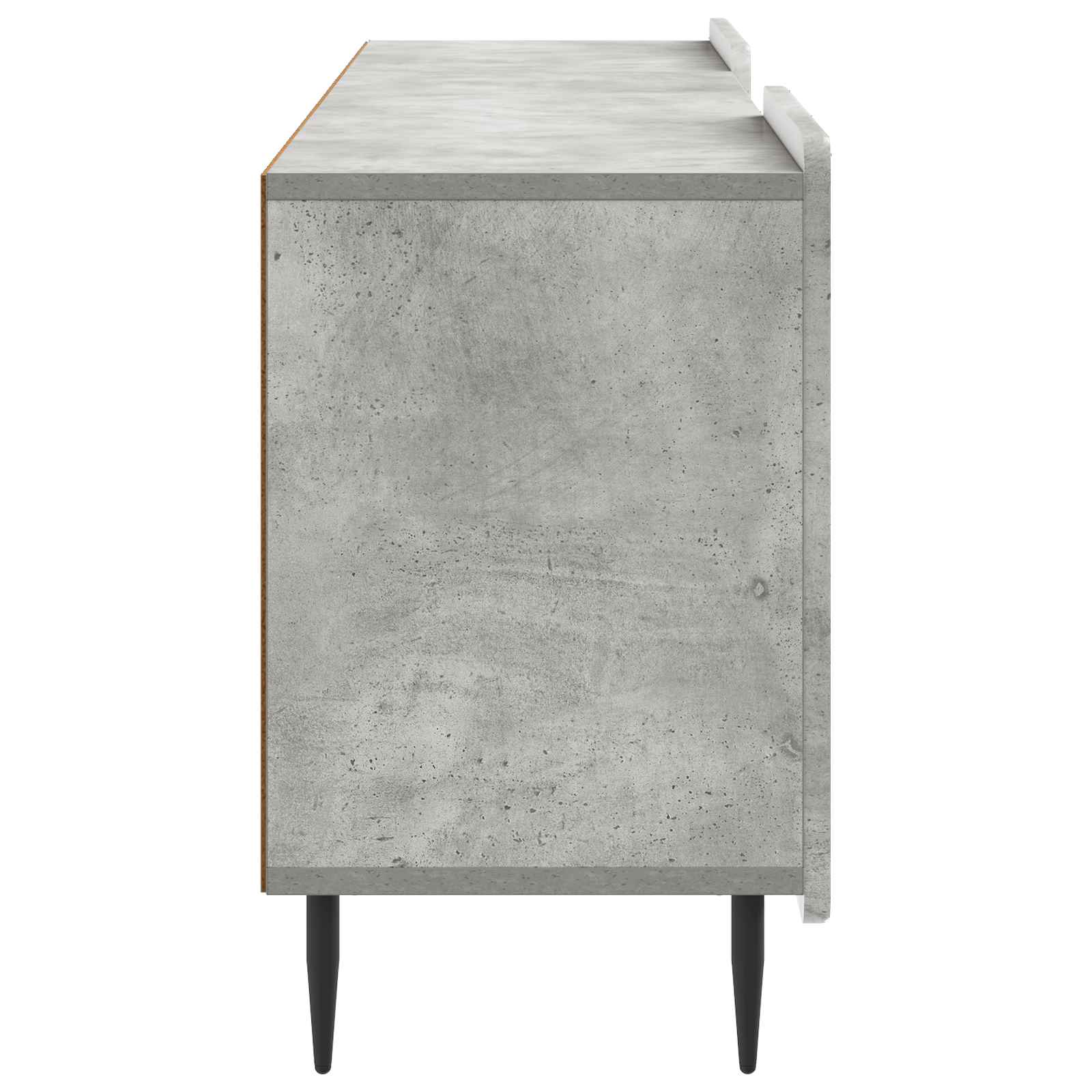 Meuble TV Gris béton 150 x 31 x 52 cm Bois d'ingénierie - XIOS