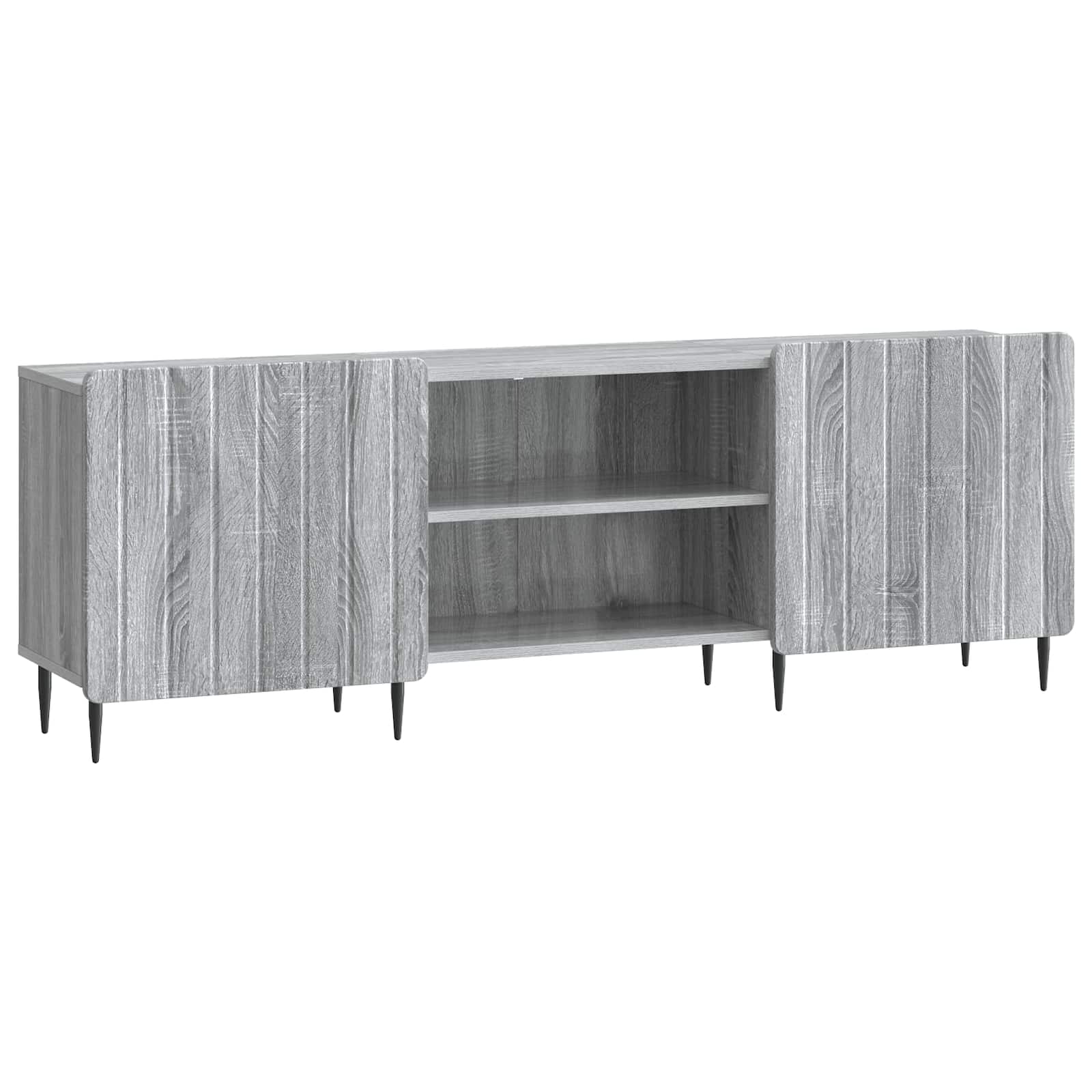Meuble TV Sonoma gris 150 x 31 x 52 cm Bois d'ingénierie - XIOS