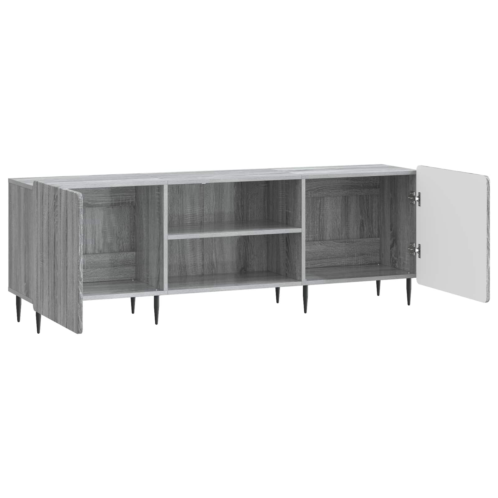 Meuble TV Sonoma gris 150 x 31 x 52 cm Bois d'ingénierie - XIOS