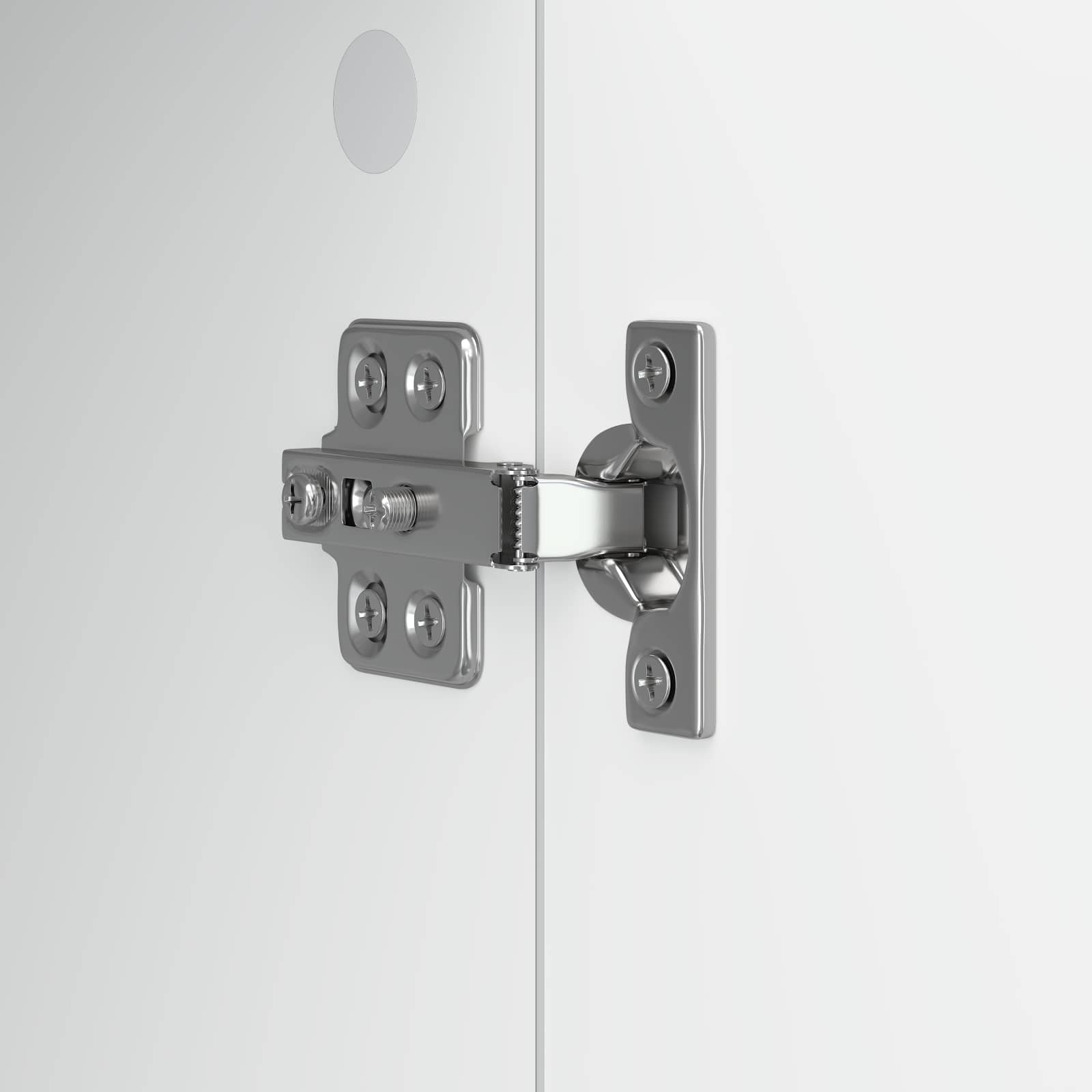 Meuble TV Blanc 102 x 34,5 x 52 cm Bois d'ingénierie - XIOS