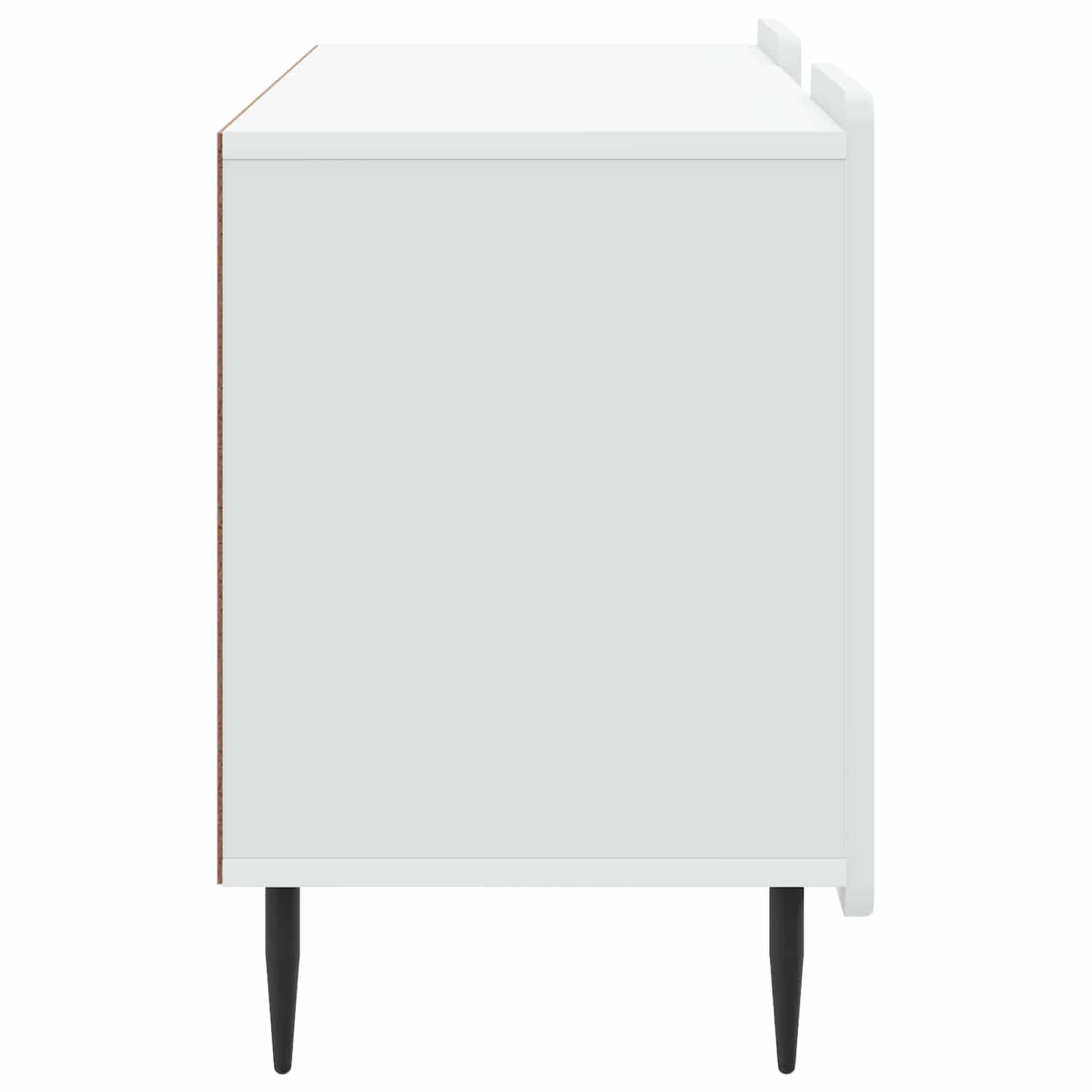 Meuble TV Blanc 102 x 34,5 x 52 cm Bois d'ingénierie - XIOS