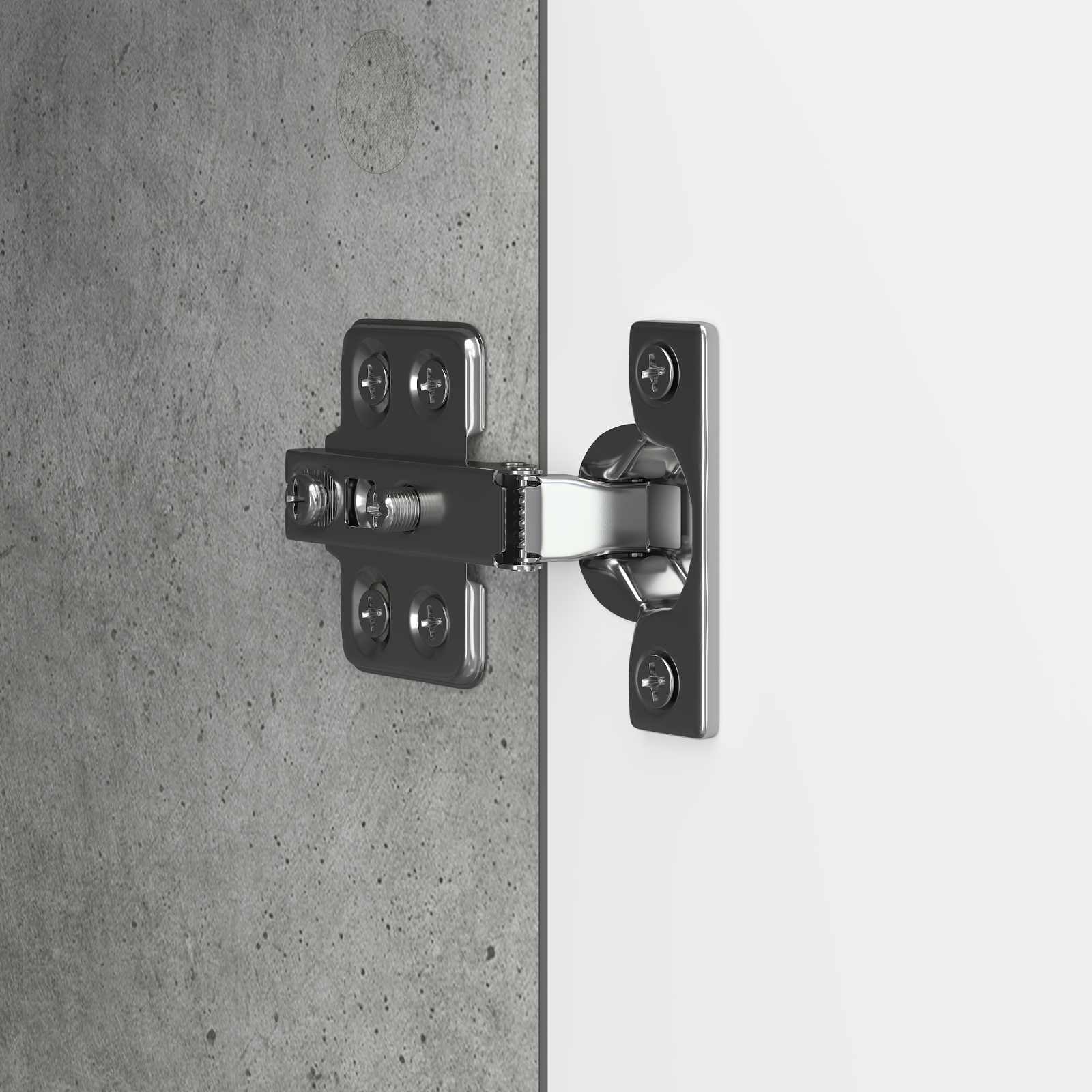 Meuble TV Gris béton 102 x 34,5 x 52 cm Bois d'ingénierie - XIOS