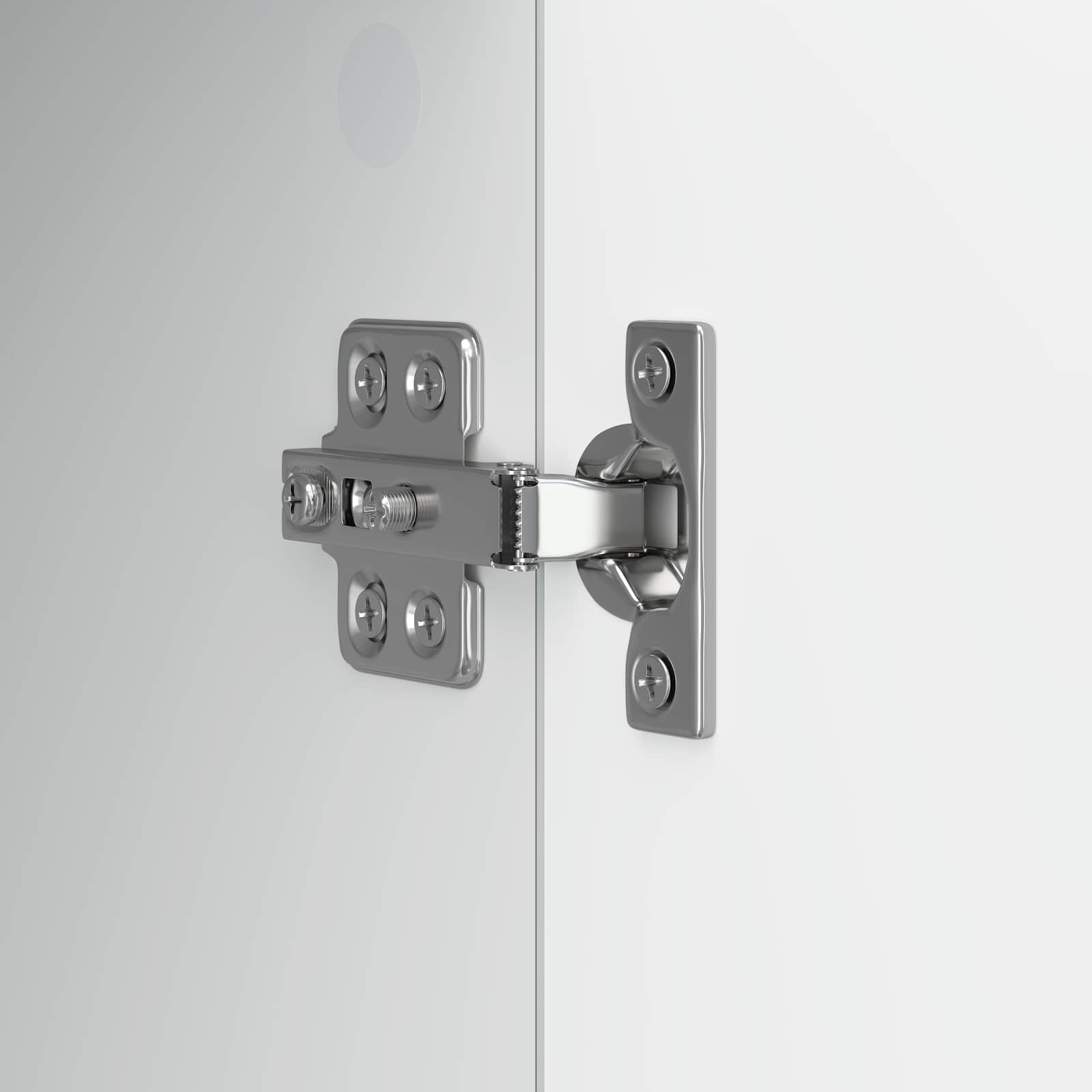 Meuble TV Blanc brillant 102 x 34,5 x 52 cm Bois d'ingénierie - XIOS