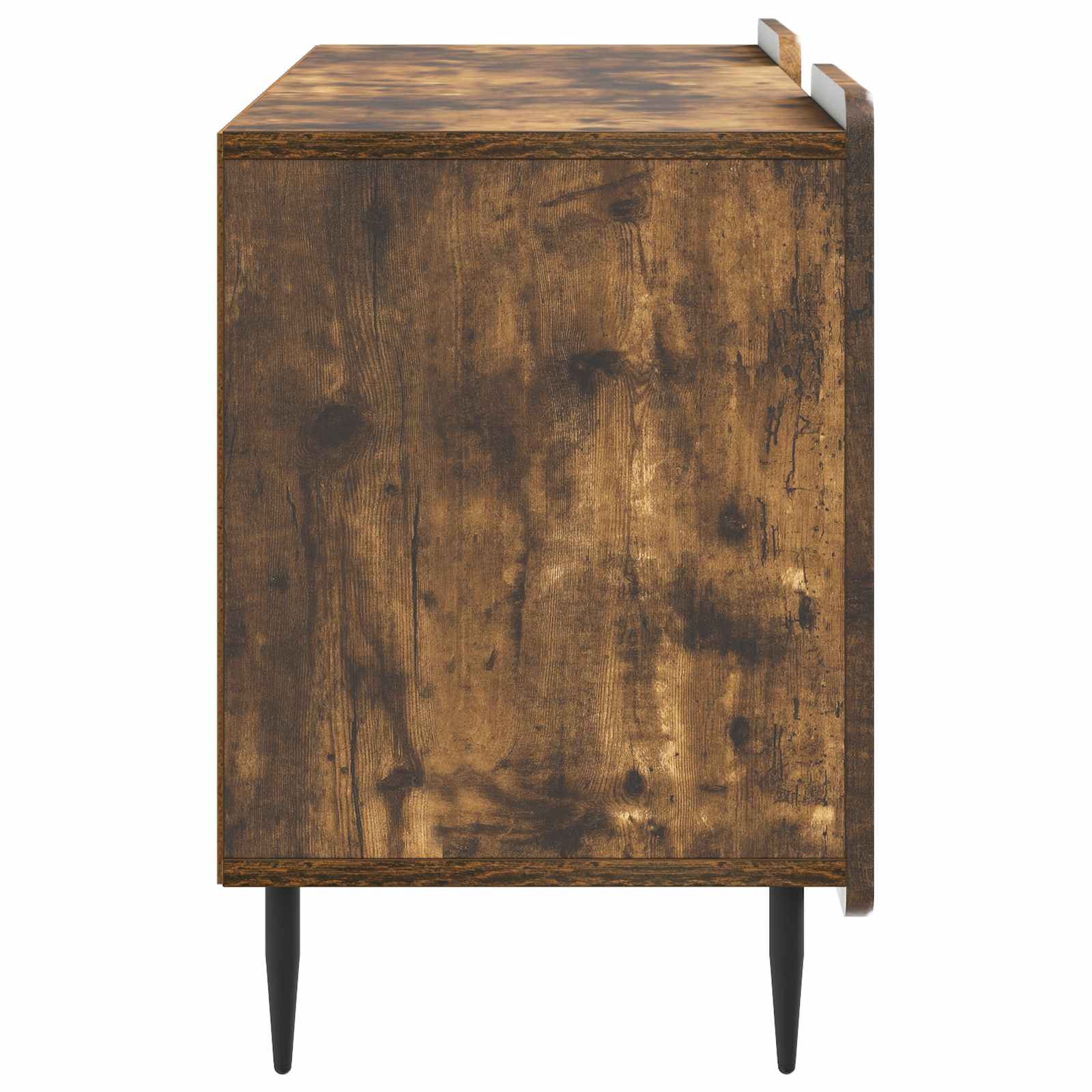 Meuble TV Chêne fumé 102 x 34,5 x 52 cm Bois d'ingénierie - XIOS