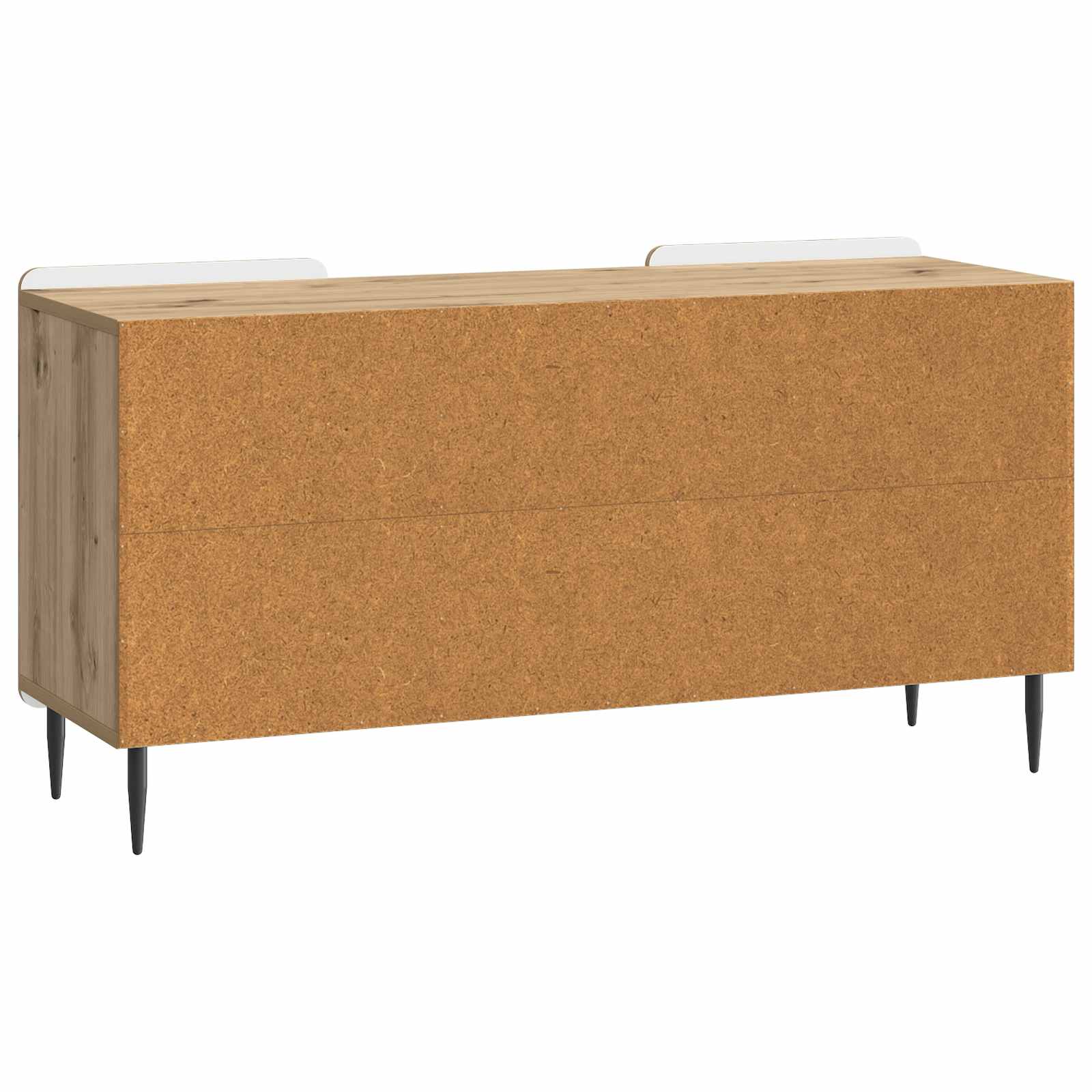 Meuble TV Chêne artisanal 102 x 34,5 x 52 cm Bois d'ingénierie - XIOS