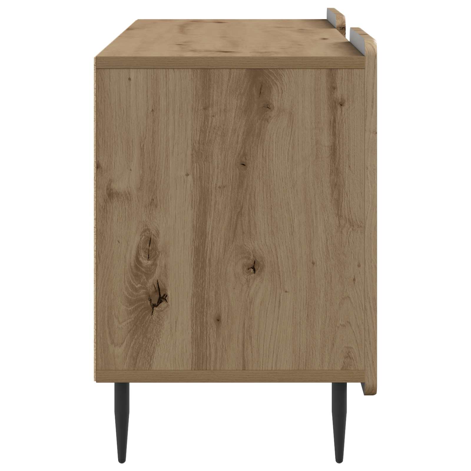 Meuble TV Chêne artisanal 102 x 34,5 x 52 cm Bois d'ingénierie - XIOS