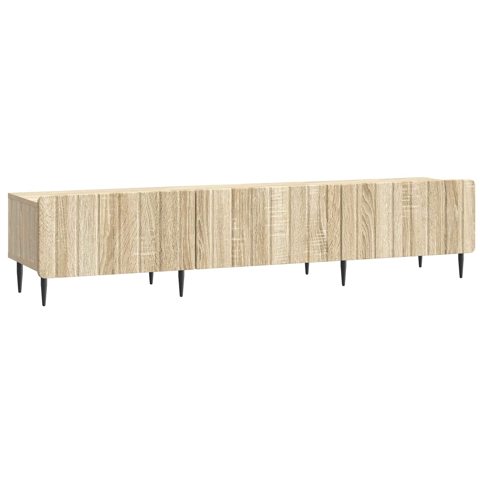 Meuble TV Chêne Sonoma 147 x 34,5 x 32 cm Bois d'ingénierie - XIOS