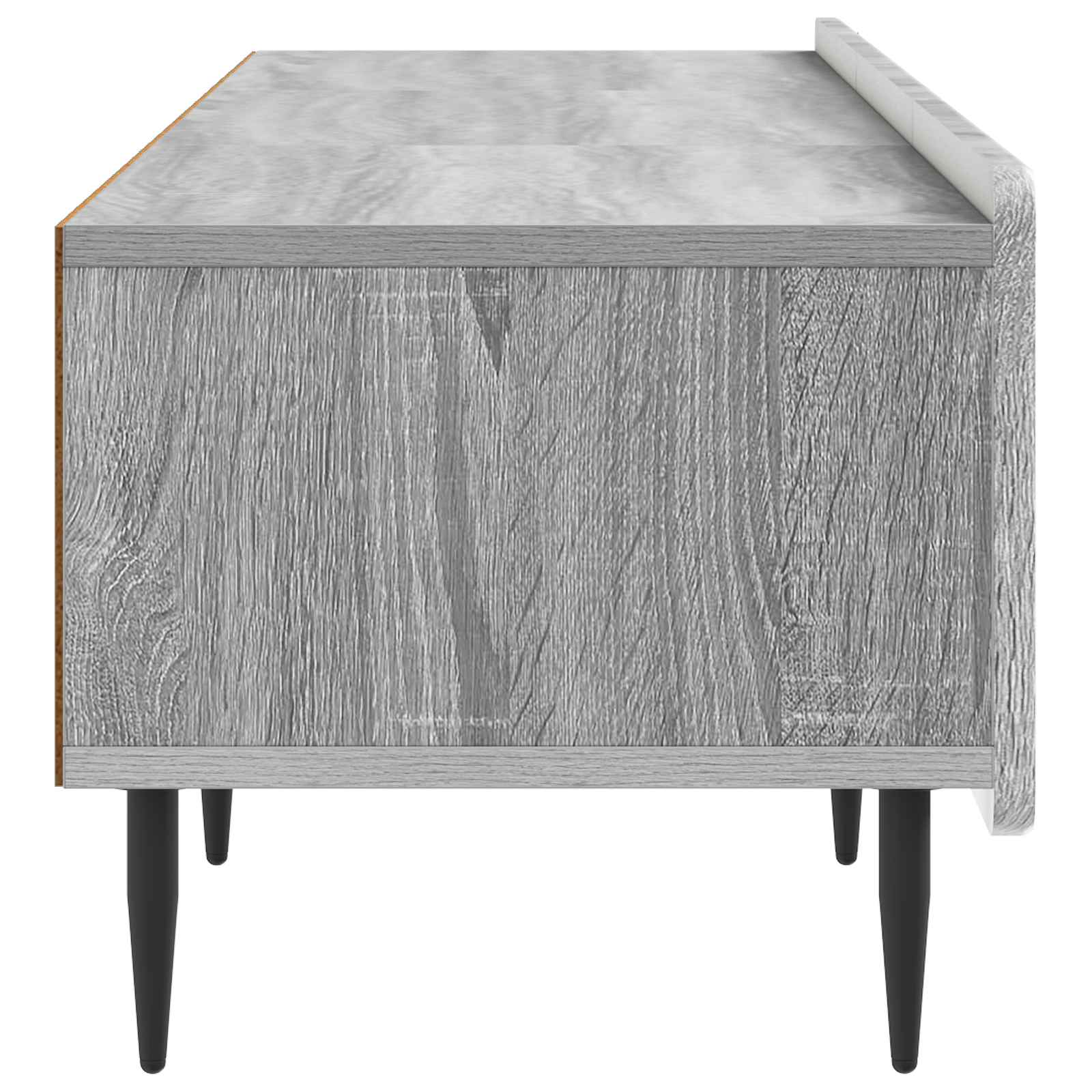 Meuble TV Sonoma gris 147 x 34,5 x 32 cm Bois d'ingénierie - XIOS