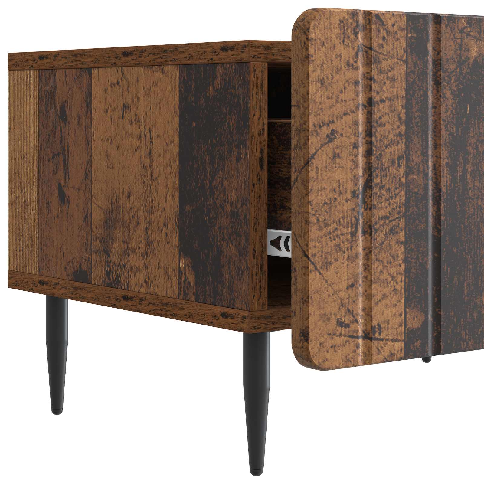 Meuble TV Bois ancien 147 x 34,5 x 32 cm Bois d'ingénierie - XIOS