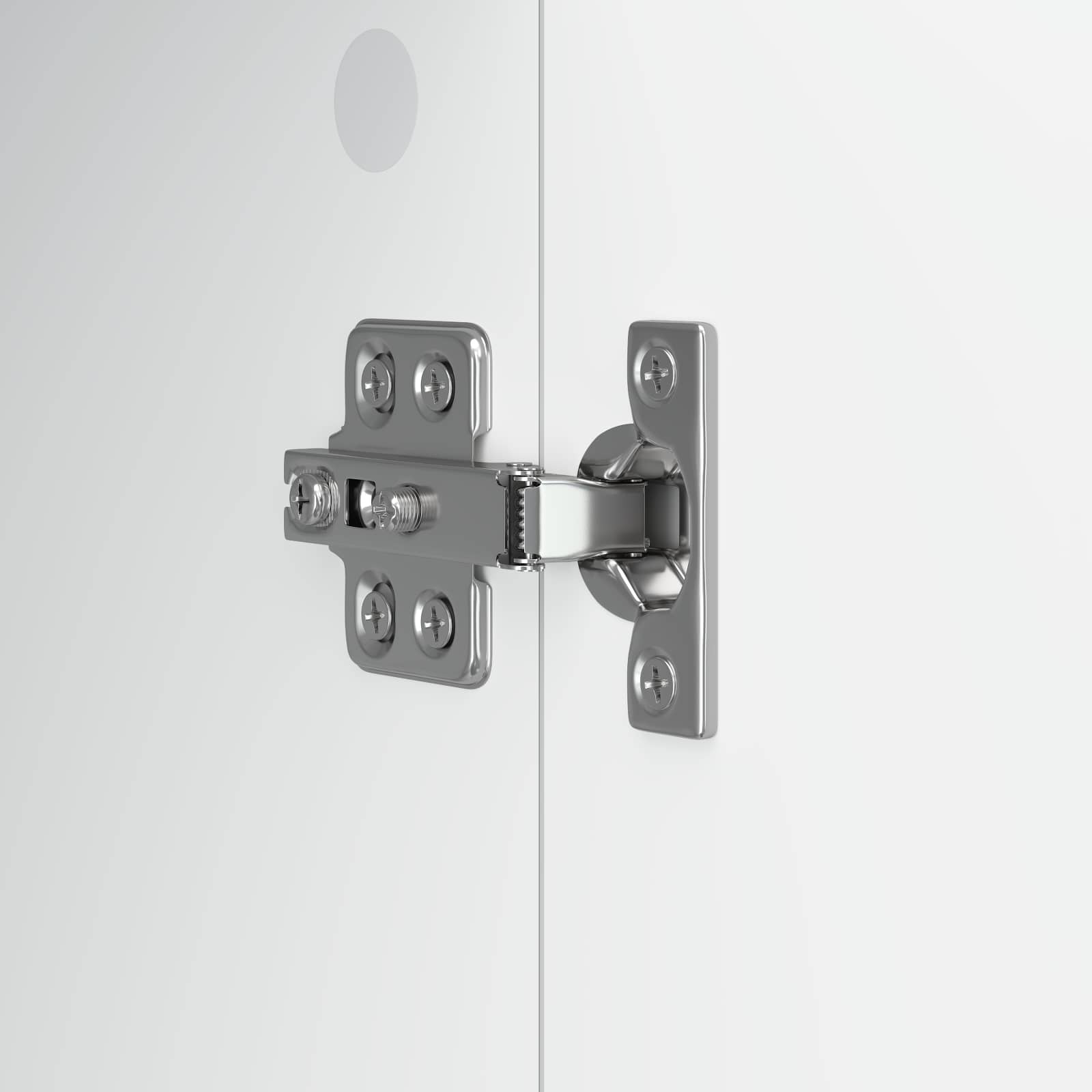 Meuble TV Blanc 99 x 34,5 x 52 cm Bois d'ingénierie - XIOS