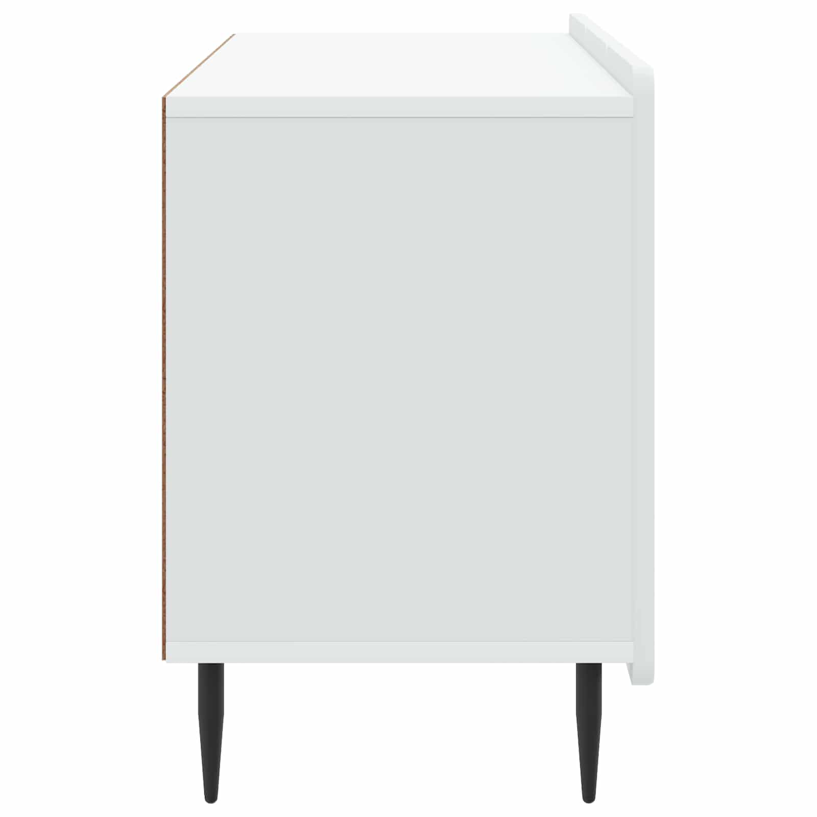 Meuble TV Blanc 99 x 34,5 x 52 cm Bois d'ingénierie - XIOS