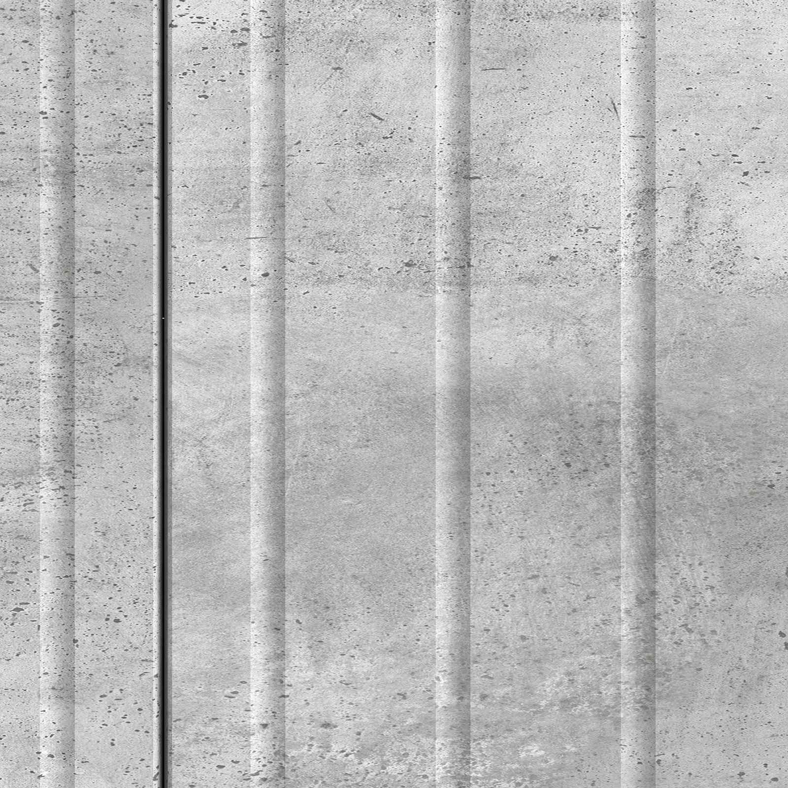Meuble TV Gris béton 99 x 34,5 x 52 cm Bois d'ingénierie - XIOS