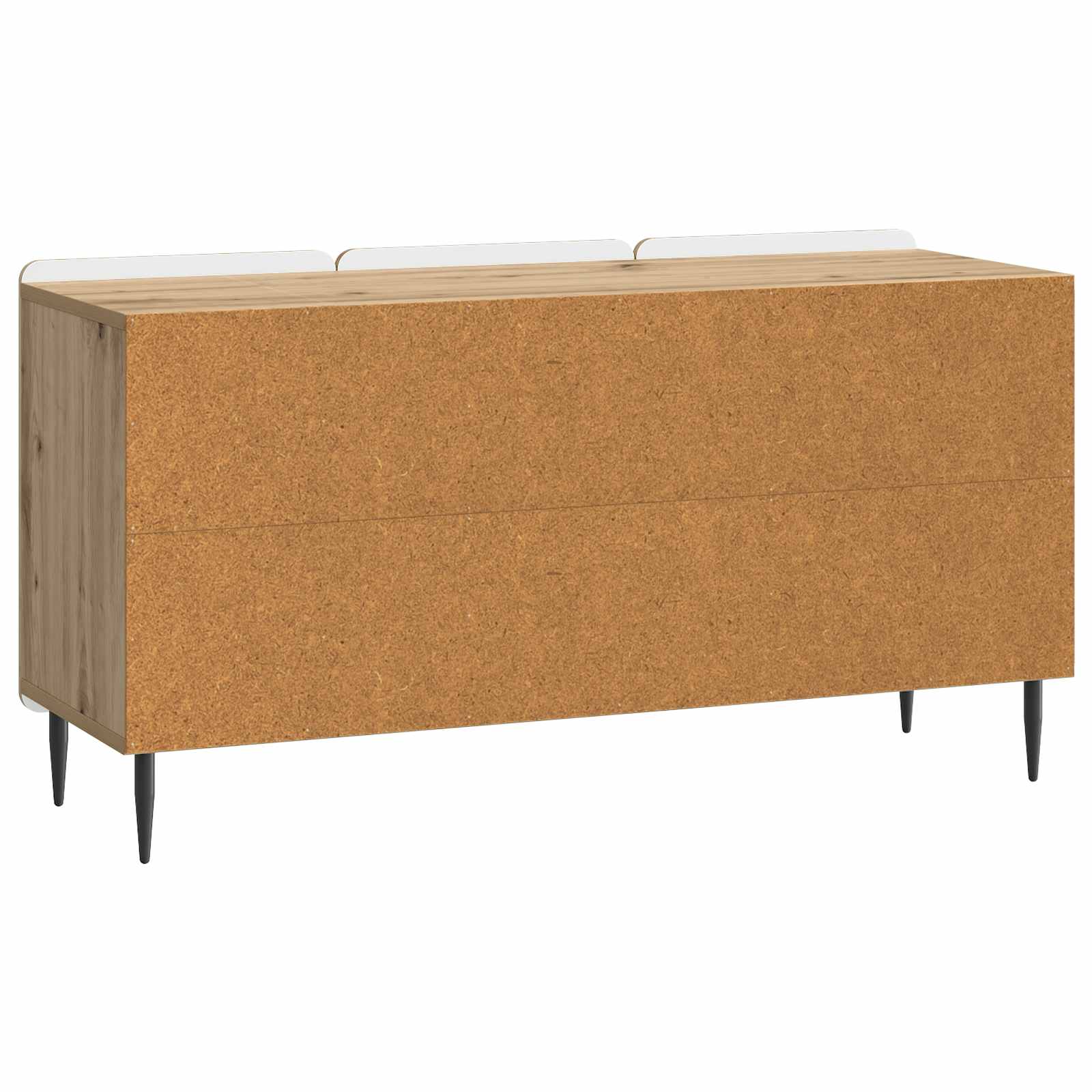 Meuble TV Chêne artisanal 99 x 34,5 x 52 cm Bois d'ingénierie - XIOS