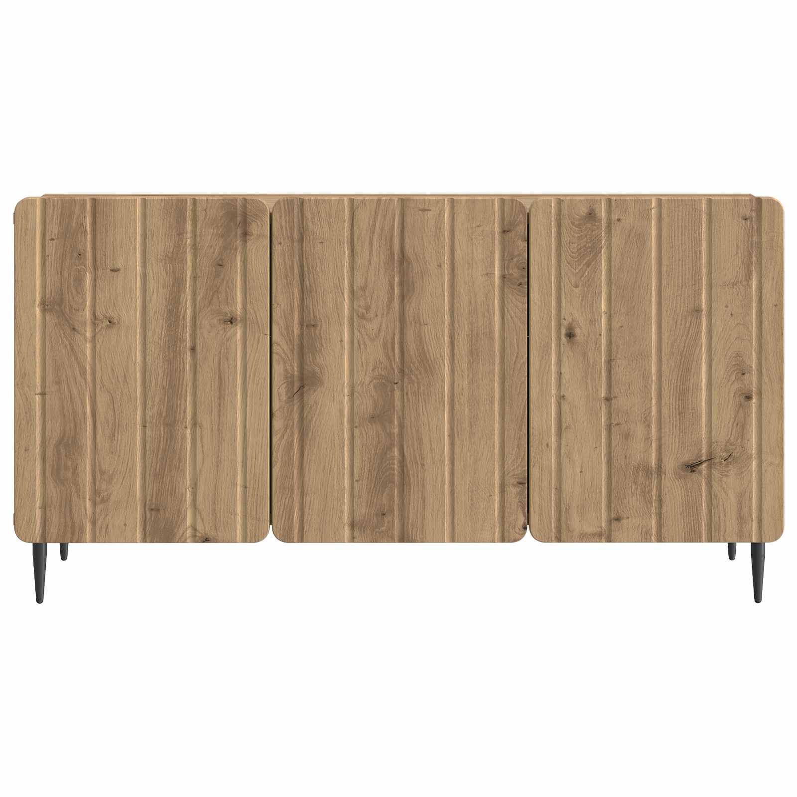 Meuble TV Chêne artisanal 99 x 34,5 x 52 cm Bois d'ingénierie - XIOS