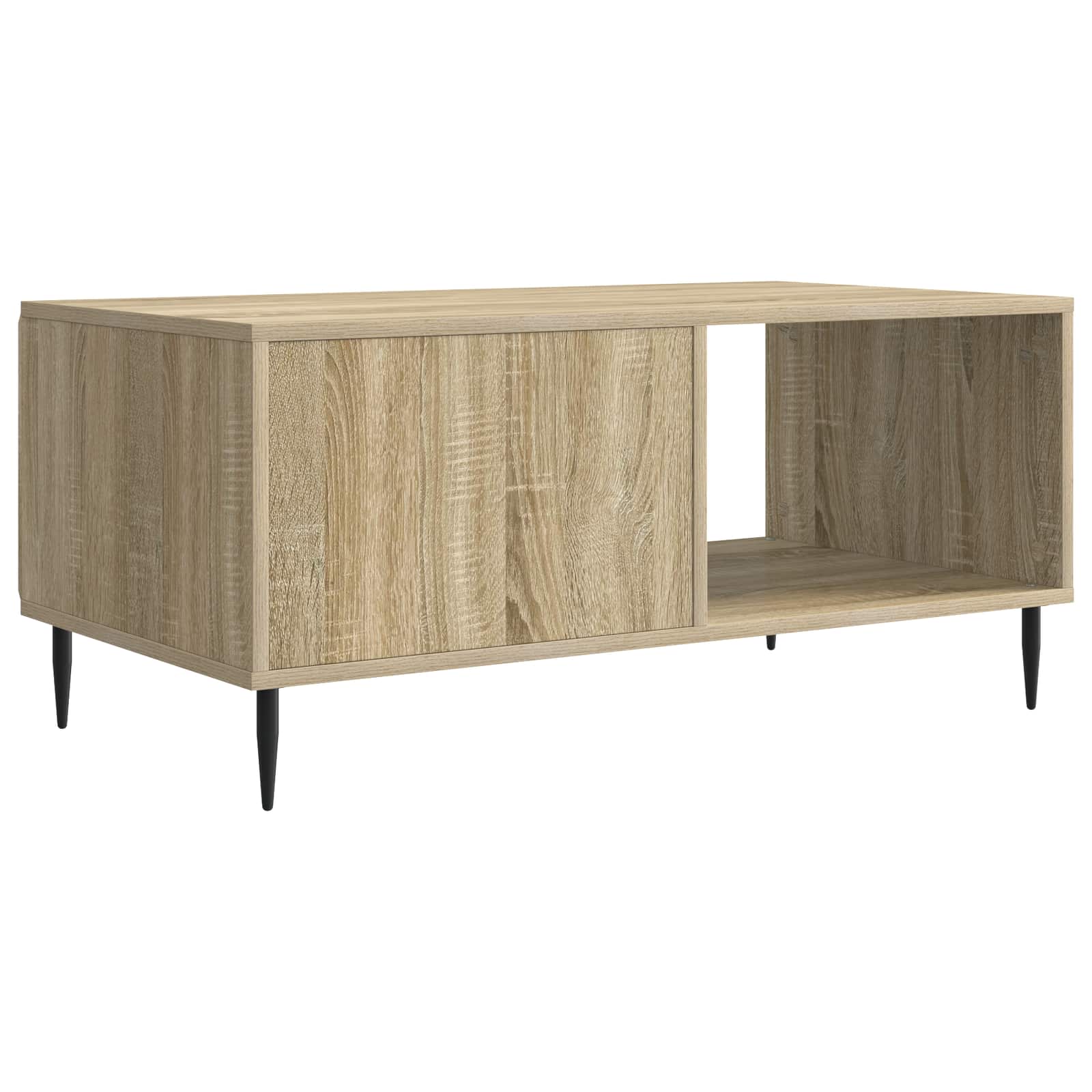 Table basse Chêne Sonoma 90 x 50 x 40 cm Bois d'ingénierie - XIOS