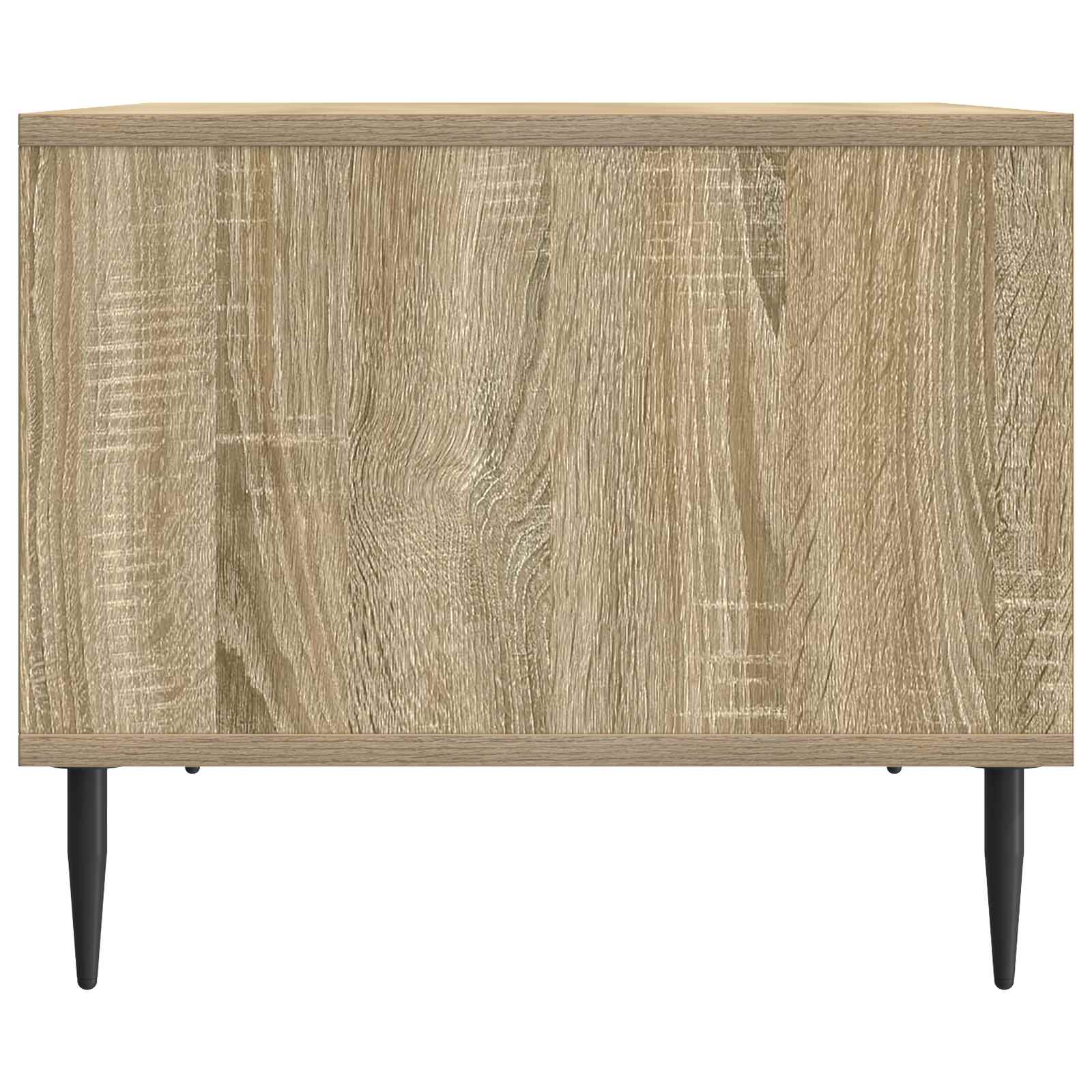 Table basse Chêne Sonoma 90 x 50 x 40 cm Bois d'ingénierie - XIOS