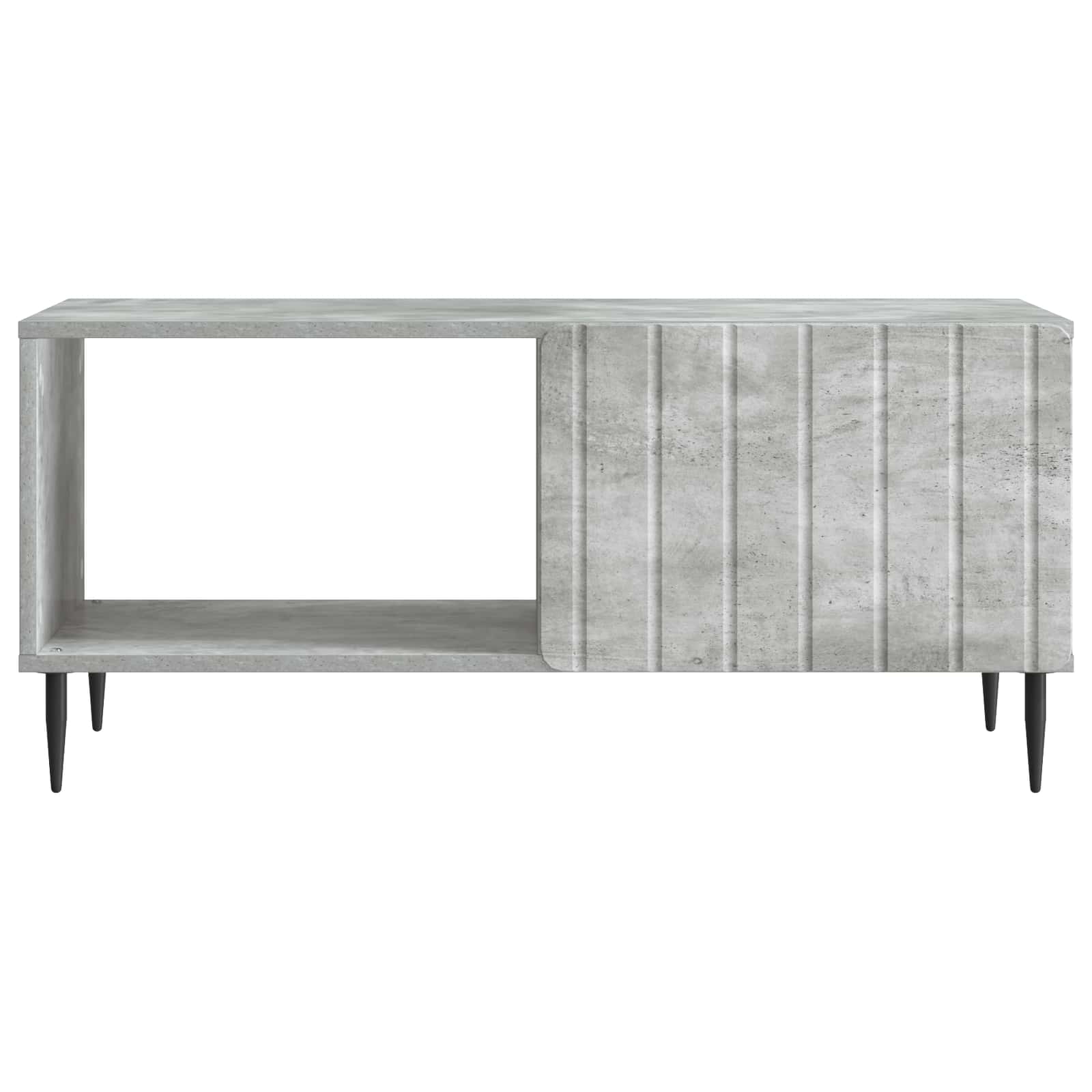 Table basse Gris béton 90 x 50 x 40 cm Bois d'ingénierie - XIOS