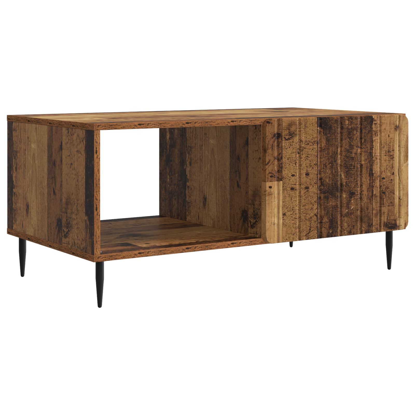 Table basse Bois ancien 90 x 50 x 40 cm Bois d'ingénierie - XIOS