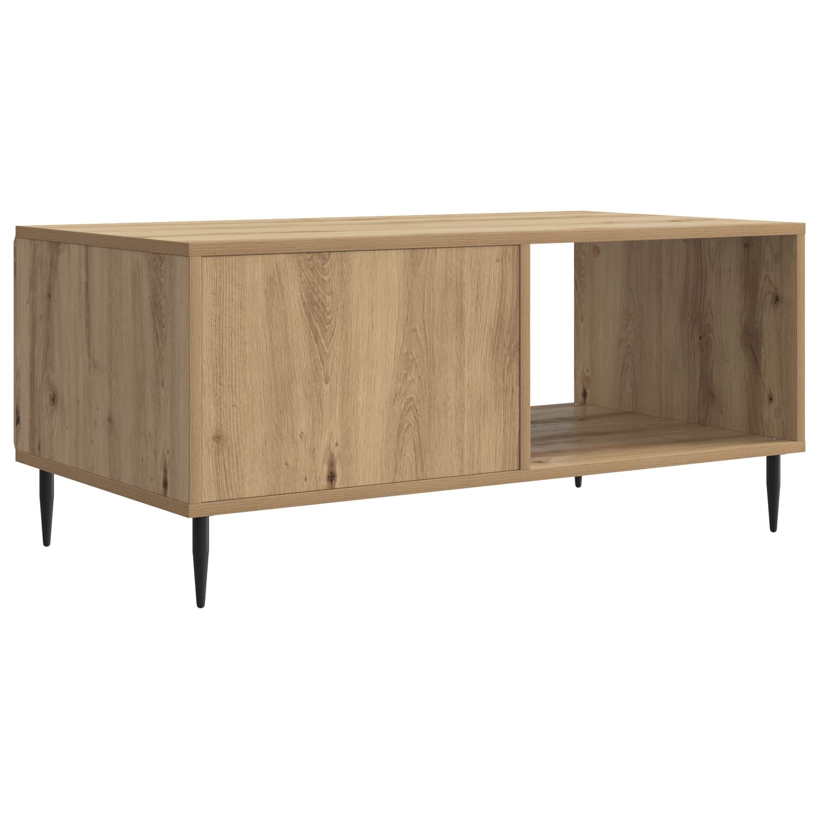 Table basse Chêne artisanal 90 x 50 x 40 cm Bois d'ingénierie - XIOS