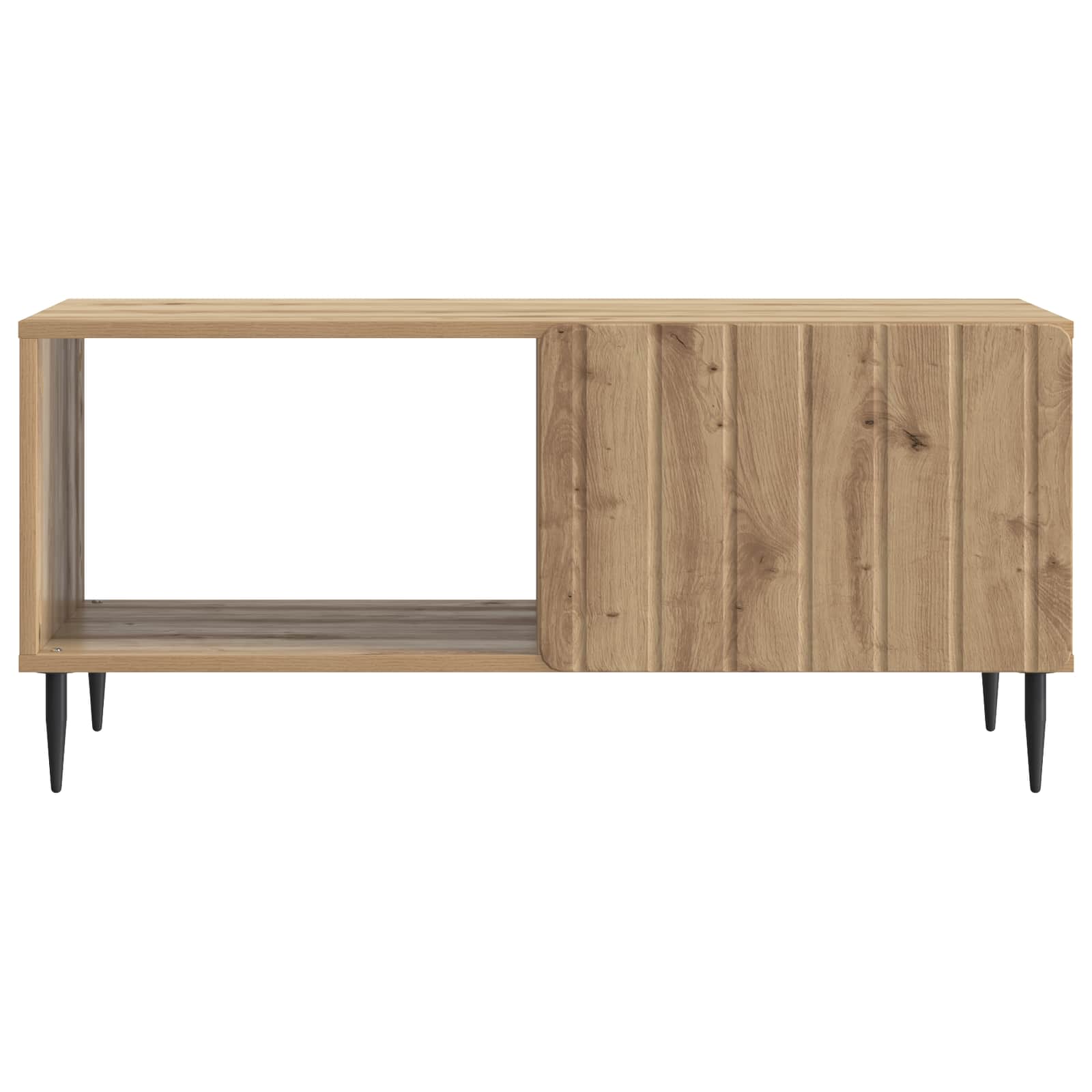 Table basse Chêne artisanal 90 x 50 x 40 cm Bois d'ingénierie - XIOS