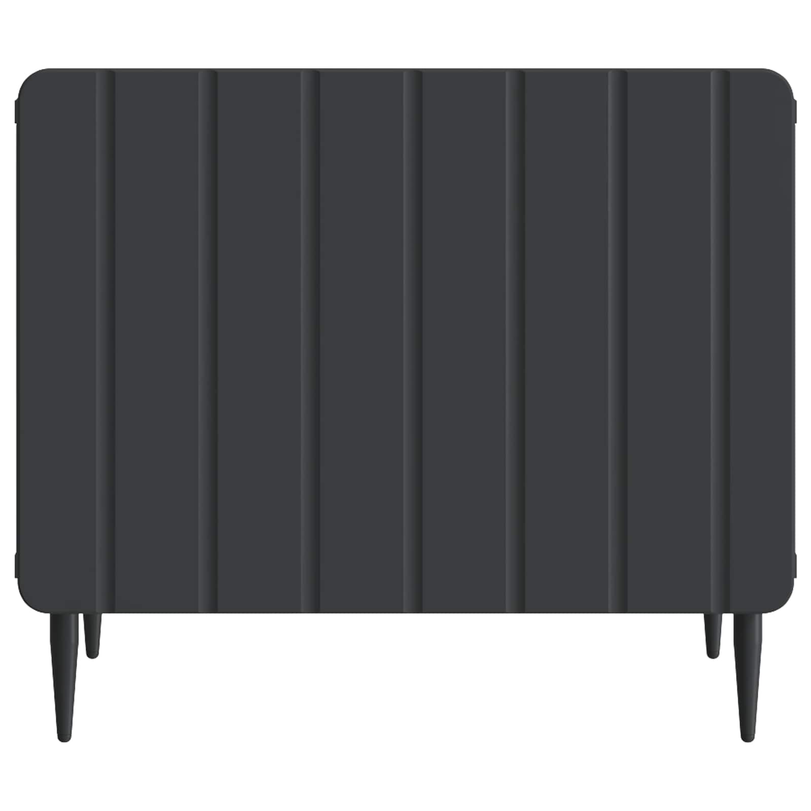 Table basse avec tiroir Noir 49 x 50 x 42 cm Bois d'ingénierie - XIOS