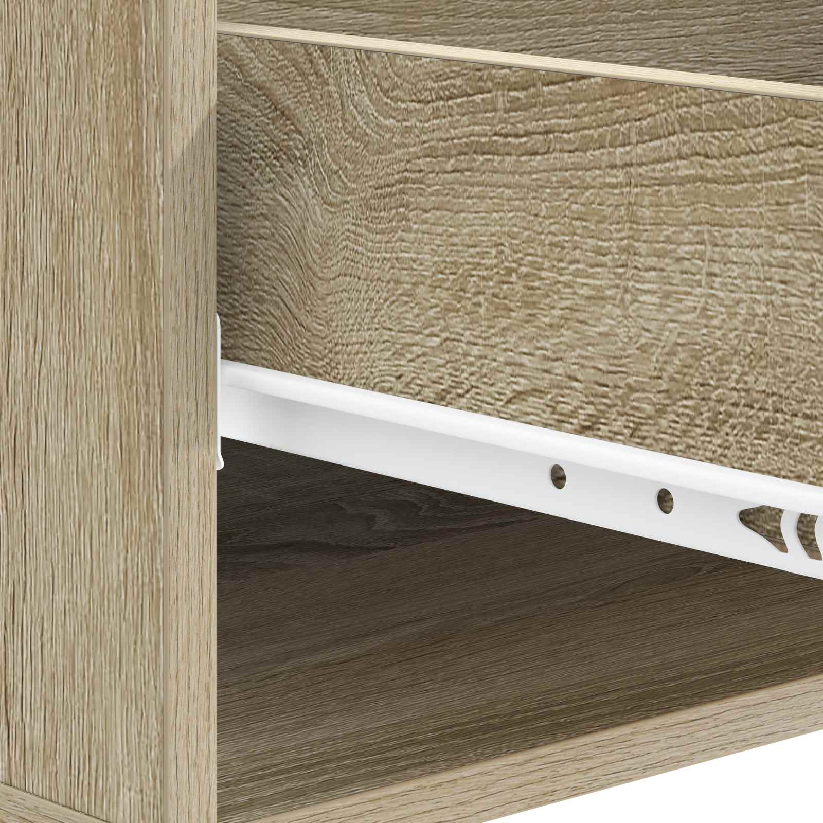 Table basse Chêne Sonoma 49 x 50 x 42 cm Bois d'ingénierie - XIOS
