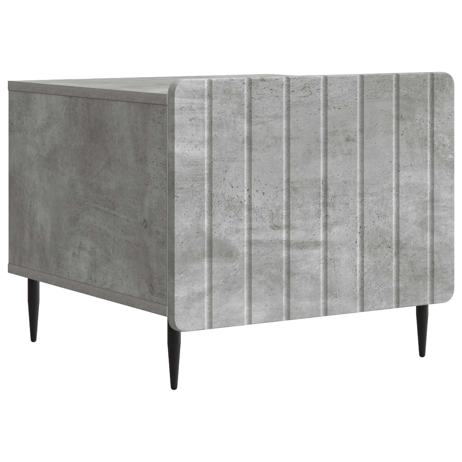 Table basse Gris béton 49 x 50 x 42 cm Bois d'ingénierie - XIOS