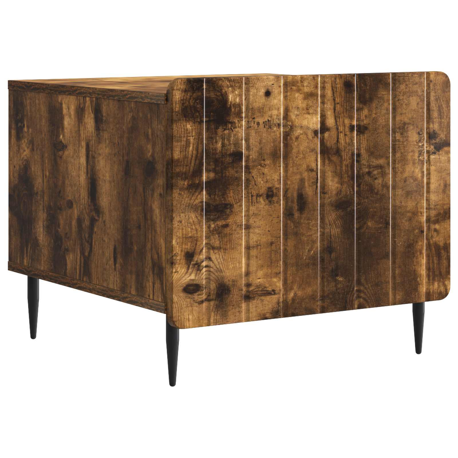 Table basse Chêne fumé 49 x 50 x 42 cm Bois d'ingénierie - XIOS