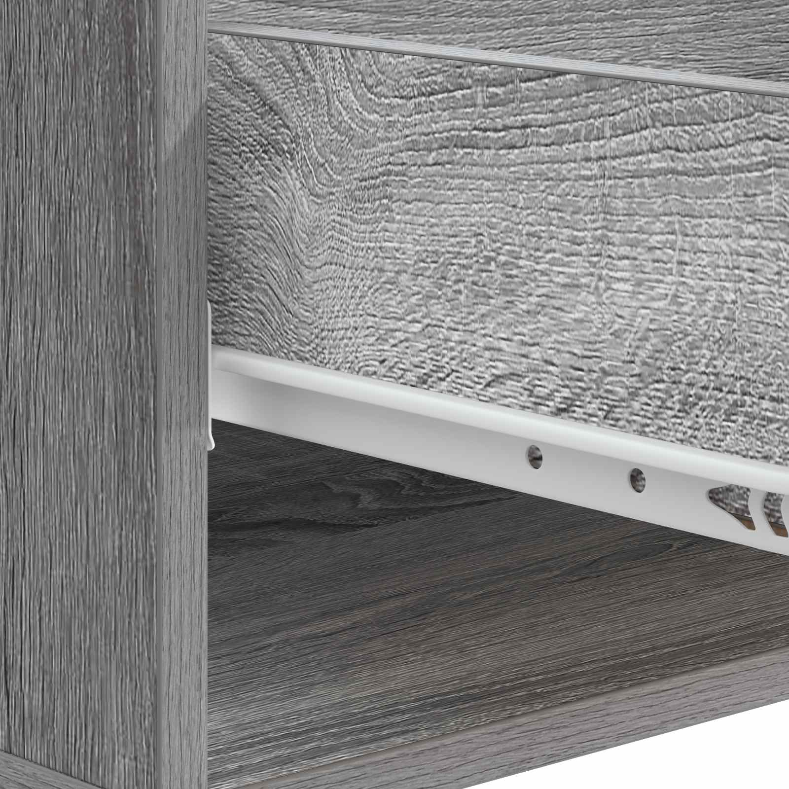 Table basse Sonoma gris 49 x 50 x 42 cm Bois d'ingénierie - XIOS