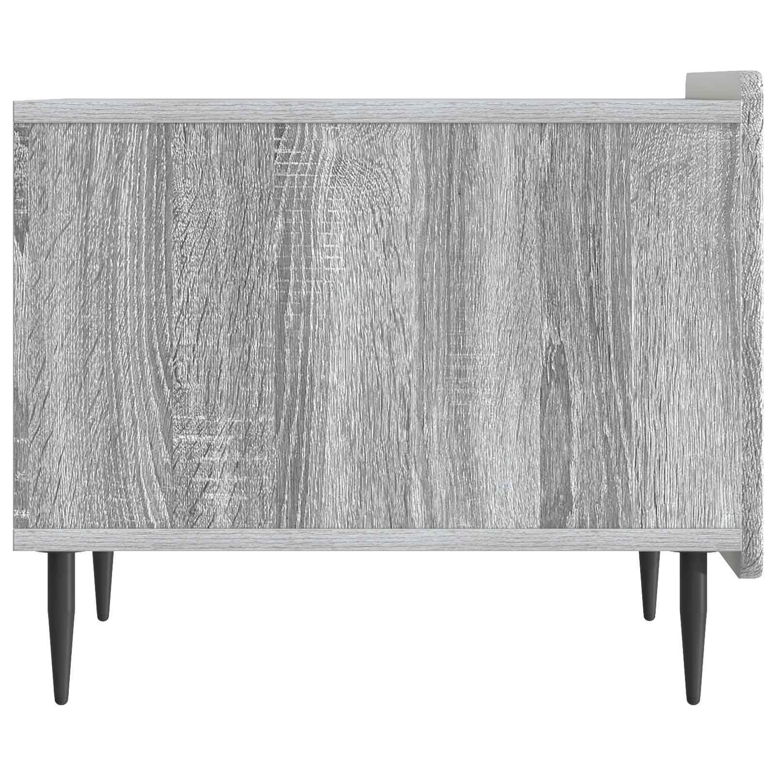 Table basse Sonoma gris 49 x 50 x 42 cm Bois d'ingénierie - XIOS