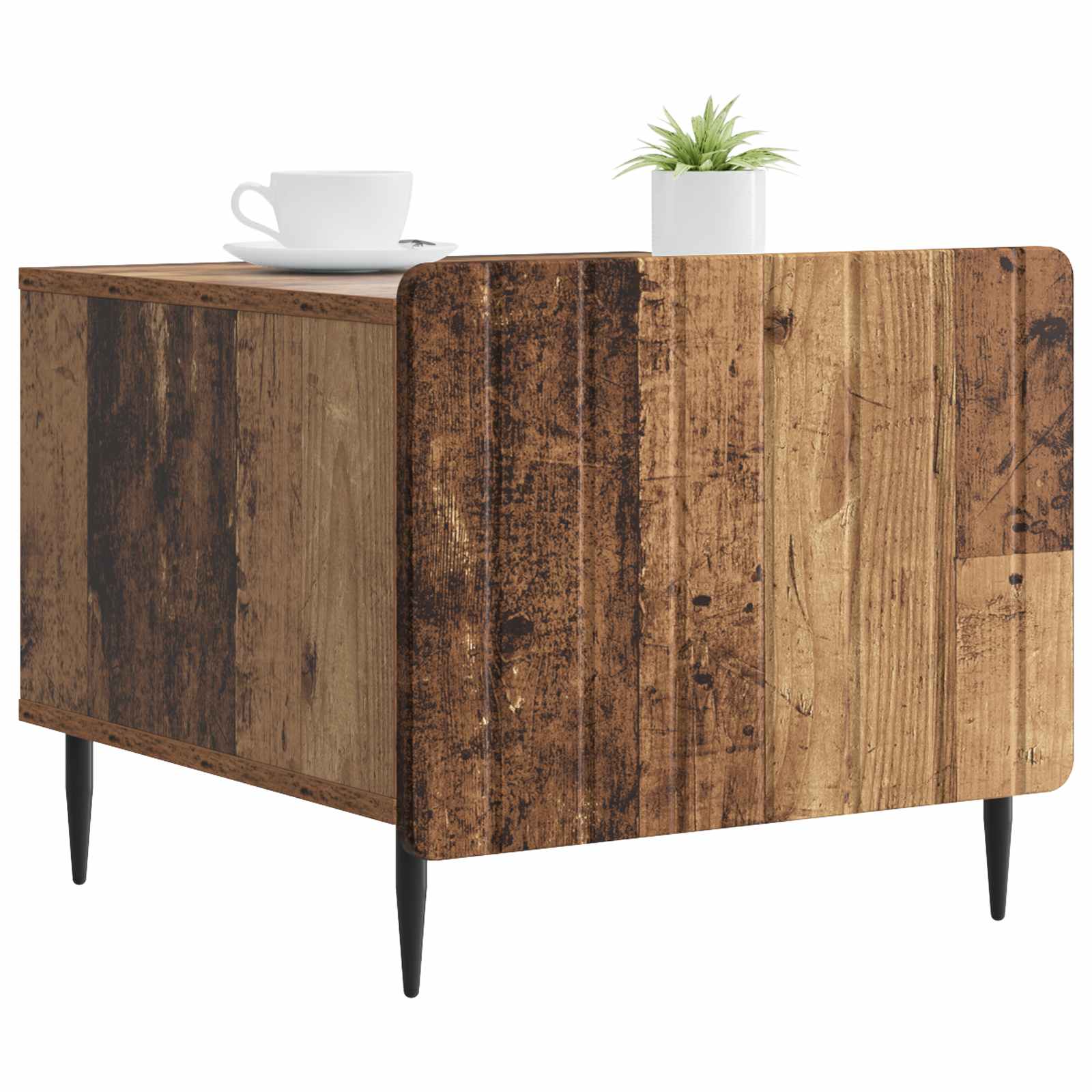 Table basse Bois ancien 49 x 50 x 42 cm Bois d'ingénierie - XIOS