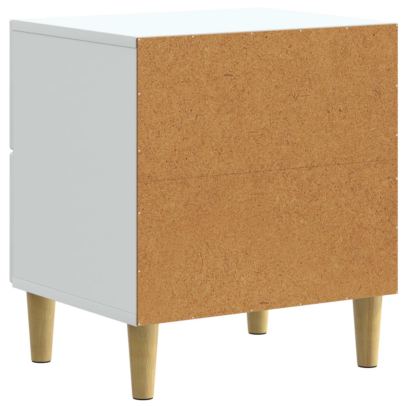 Cabinet de chevet Blanc 43 x 34,5 x 48 cm Bois d'ingénierie - XIOS