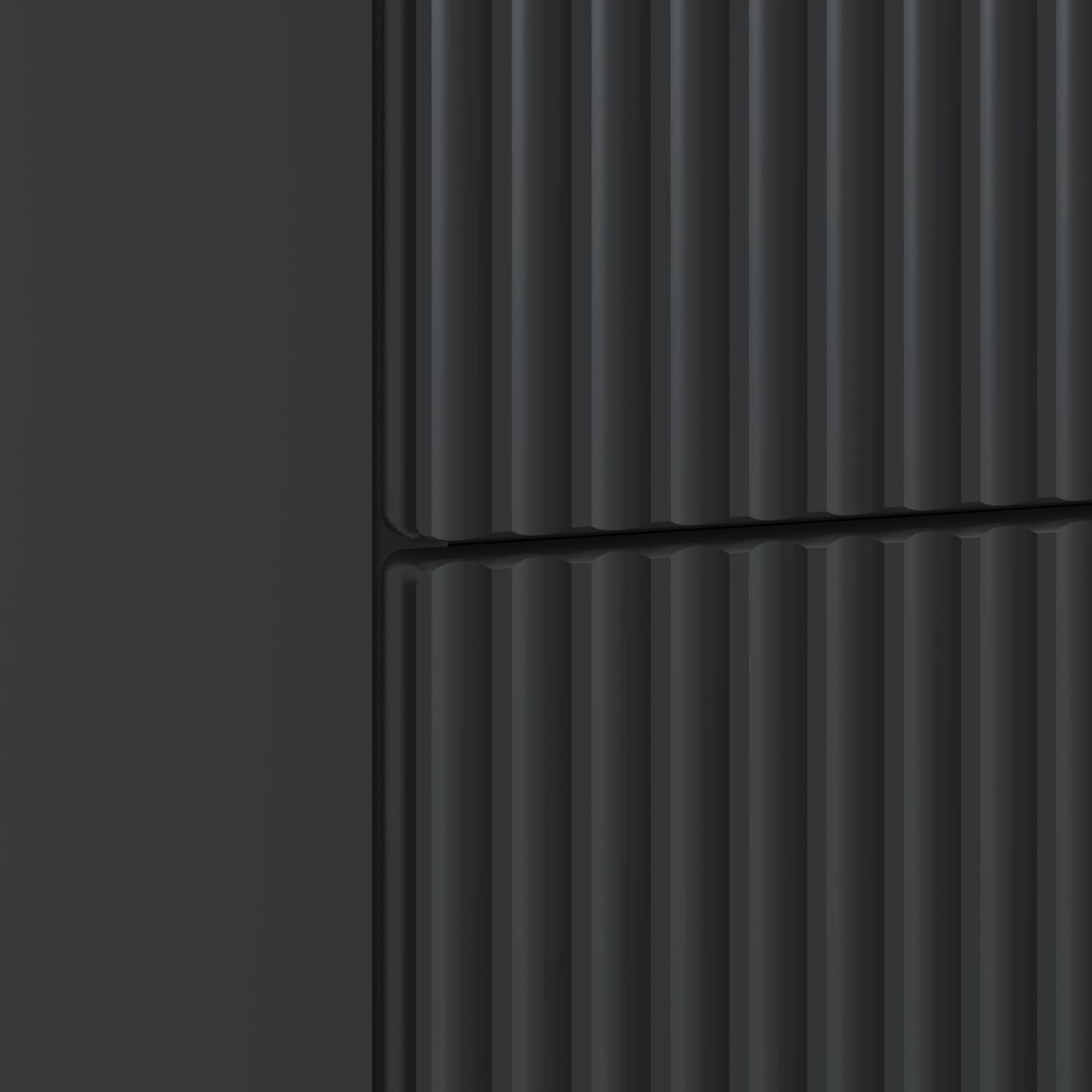 Cabinet de chevet Noir 43 x 34,5 x 48 cm Bois d'ingénierie - XIOS