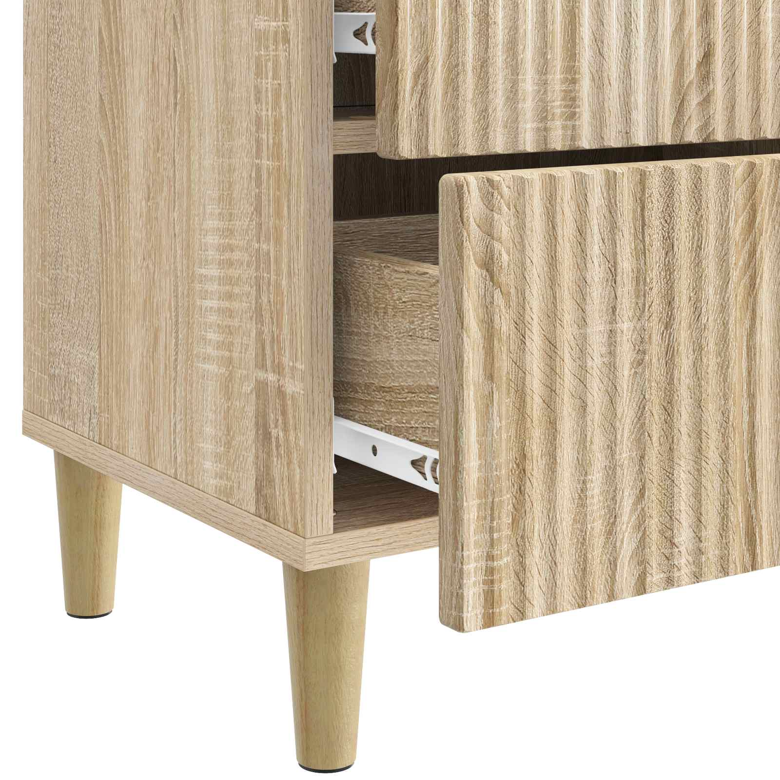 Cabinet de chevet avec tiroir Chêne Sonoma 43 x 34,5 x 48 cm - XIOS