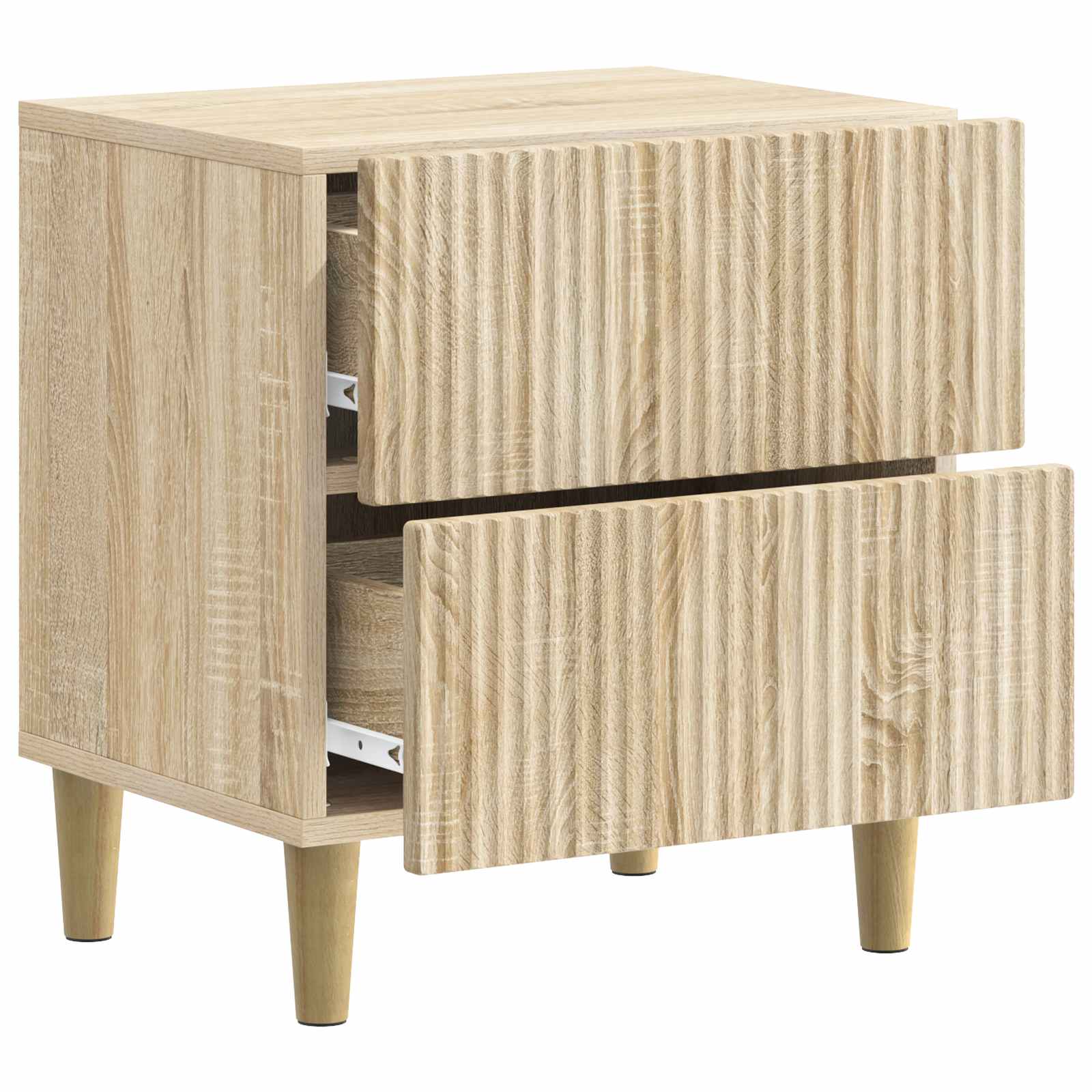Cabinet de chevet 2 pcs Chêne Sonoma 43 x 34,5 x 48 cm - XIOS