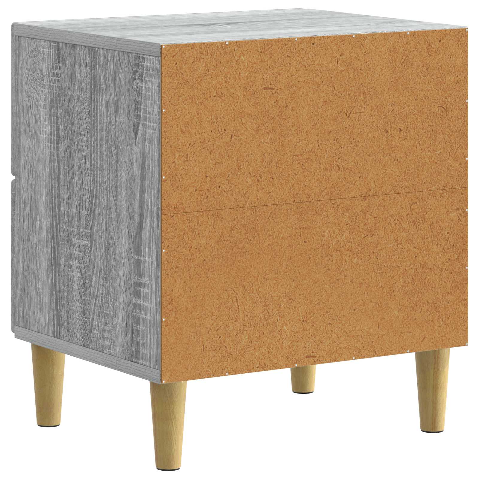 Cabinet de chevet avec tiroir Sonoma gris 43 x 34,5 x 48 cm - XIOS