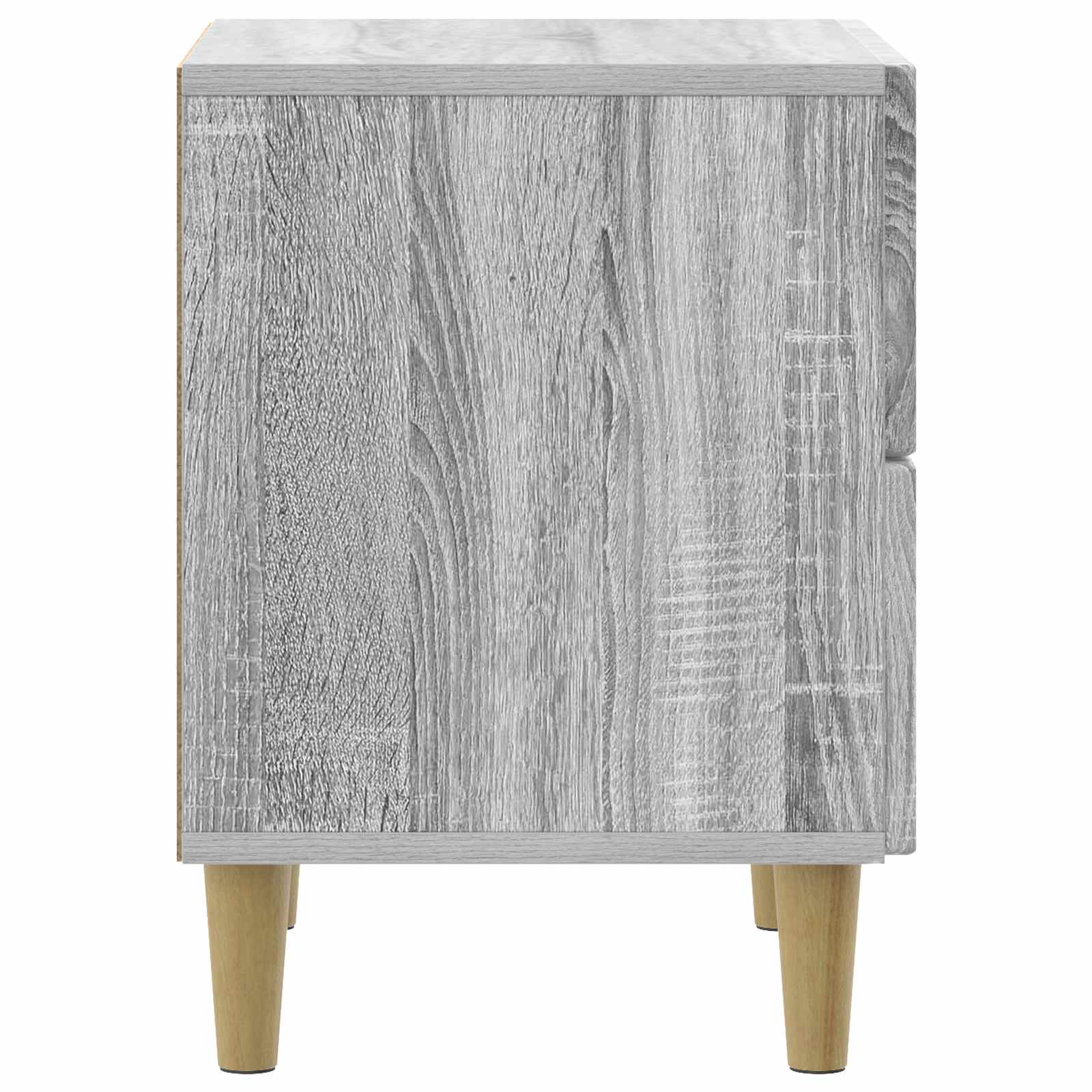 Cabinet de chevet avec tiroir Sonoma gris 43 x 34,5 x 48 cm - XIOS