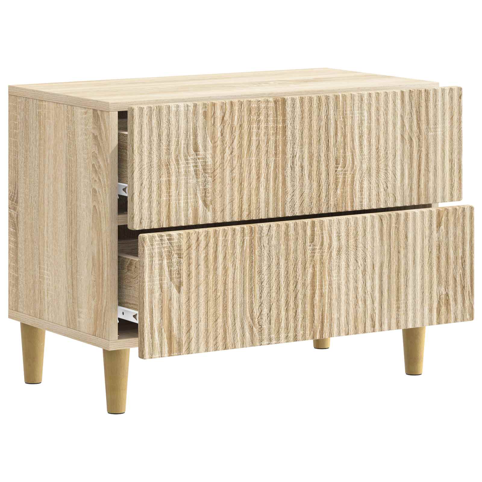 Cabinet de chevet avec tiroir Chêne Sonoma 62 x 34,5 x 48 cm - XIOS