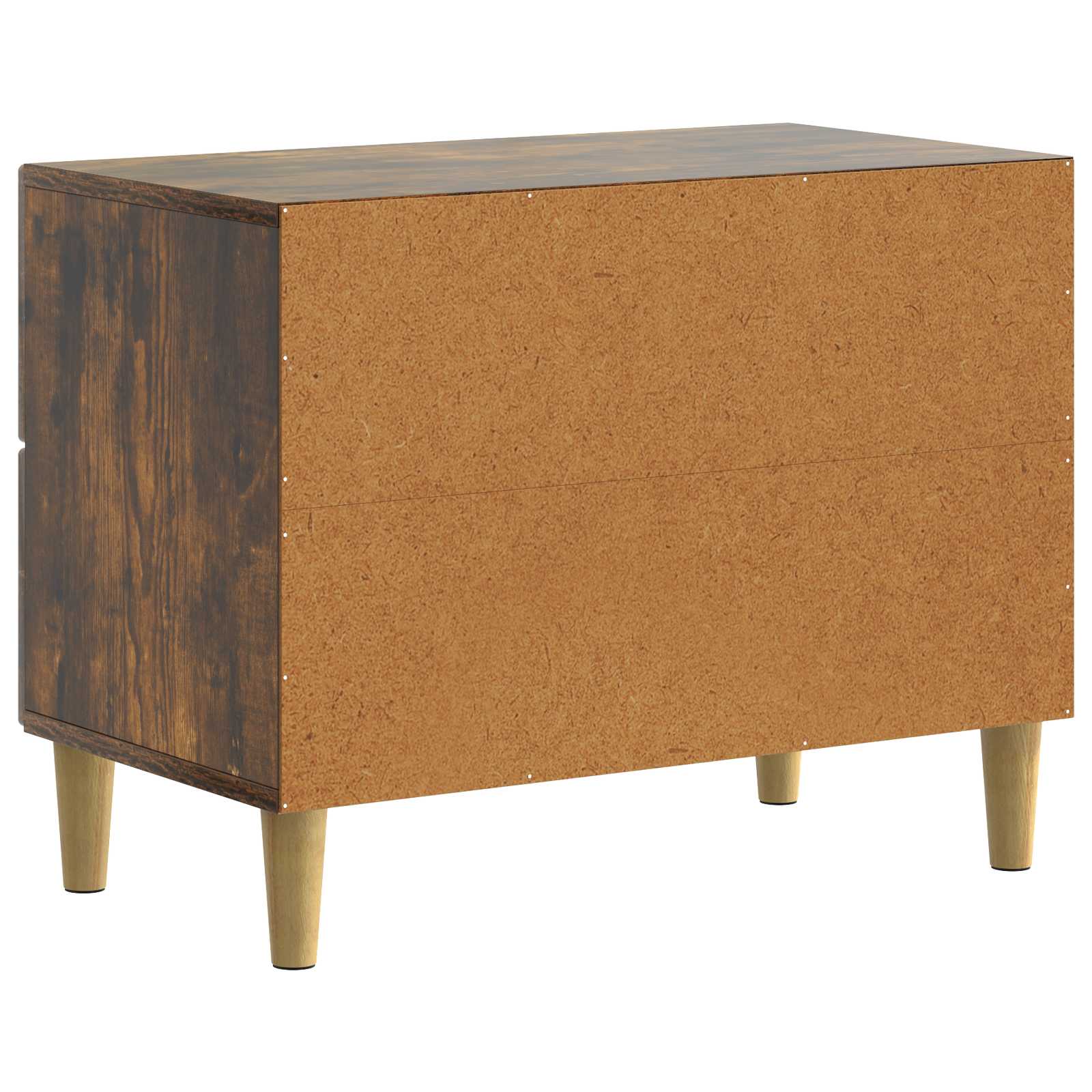 Cabinet de chevet avec tiroir Chêne fumé 62 x 34,5 x 48 cm - XIOS