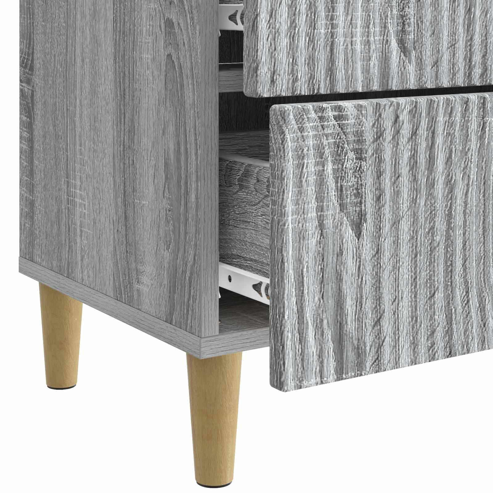 Cabinet de chevet avec tiroir Sonoma gris 62 x 34,5 x 48 cm - XIOS