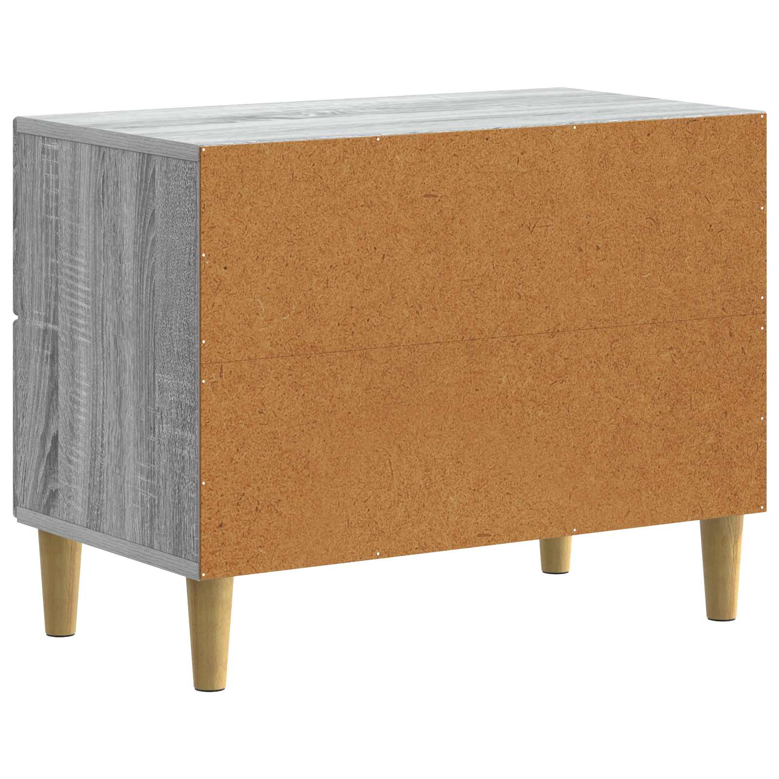 Cabinet de chevet avec tiroir Sonoma gris 62 x 34,5 x 48 cm - XIOS