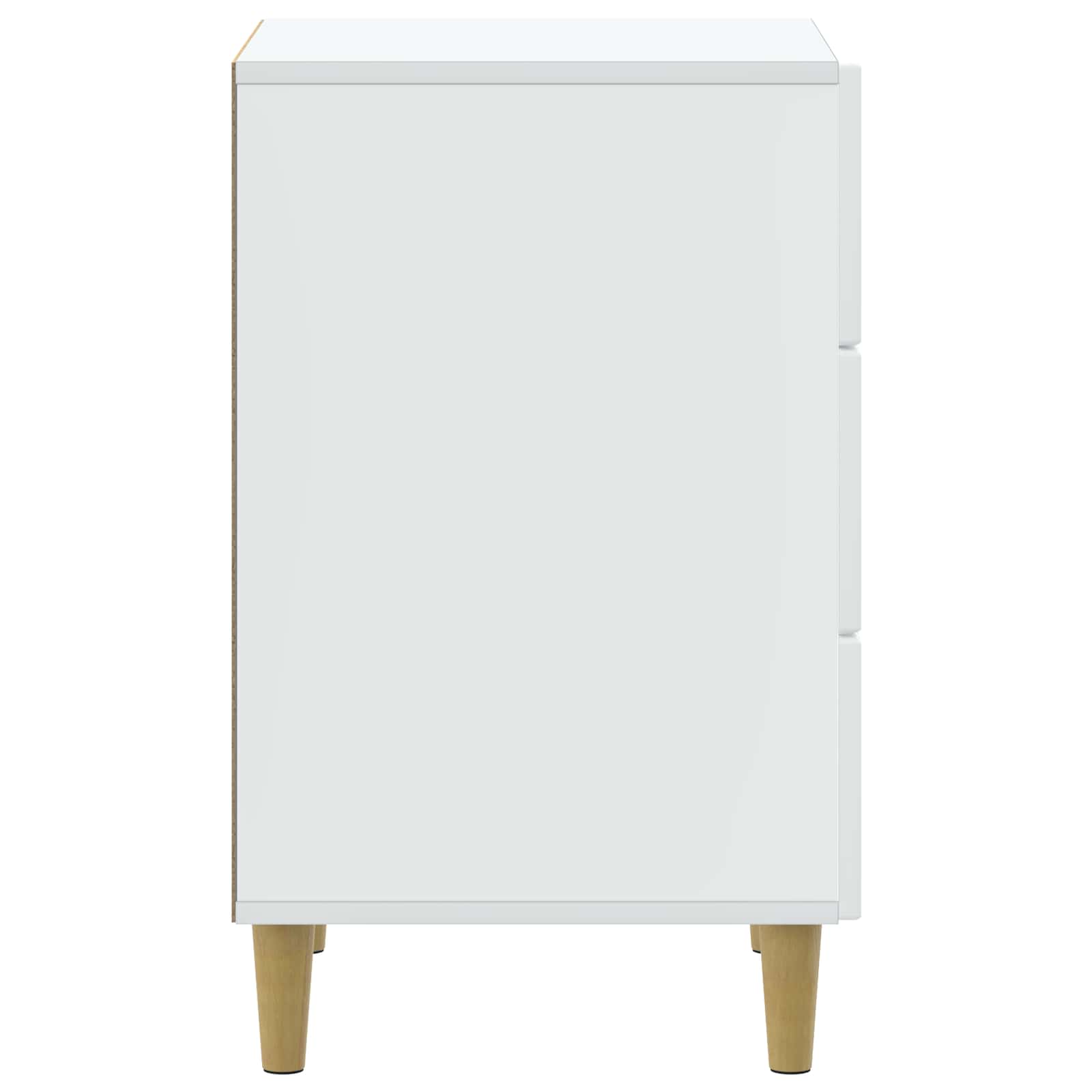 Cabinet de chevet Blanc 43 x 41 x 66,5 cm Bois d'ingénierie - XIOS