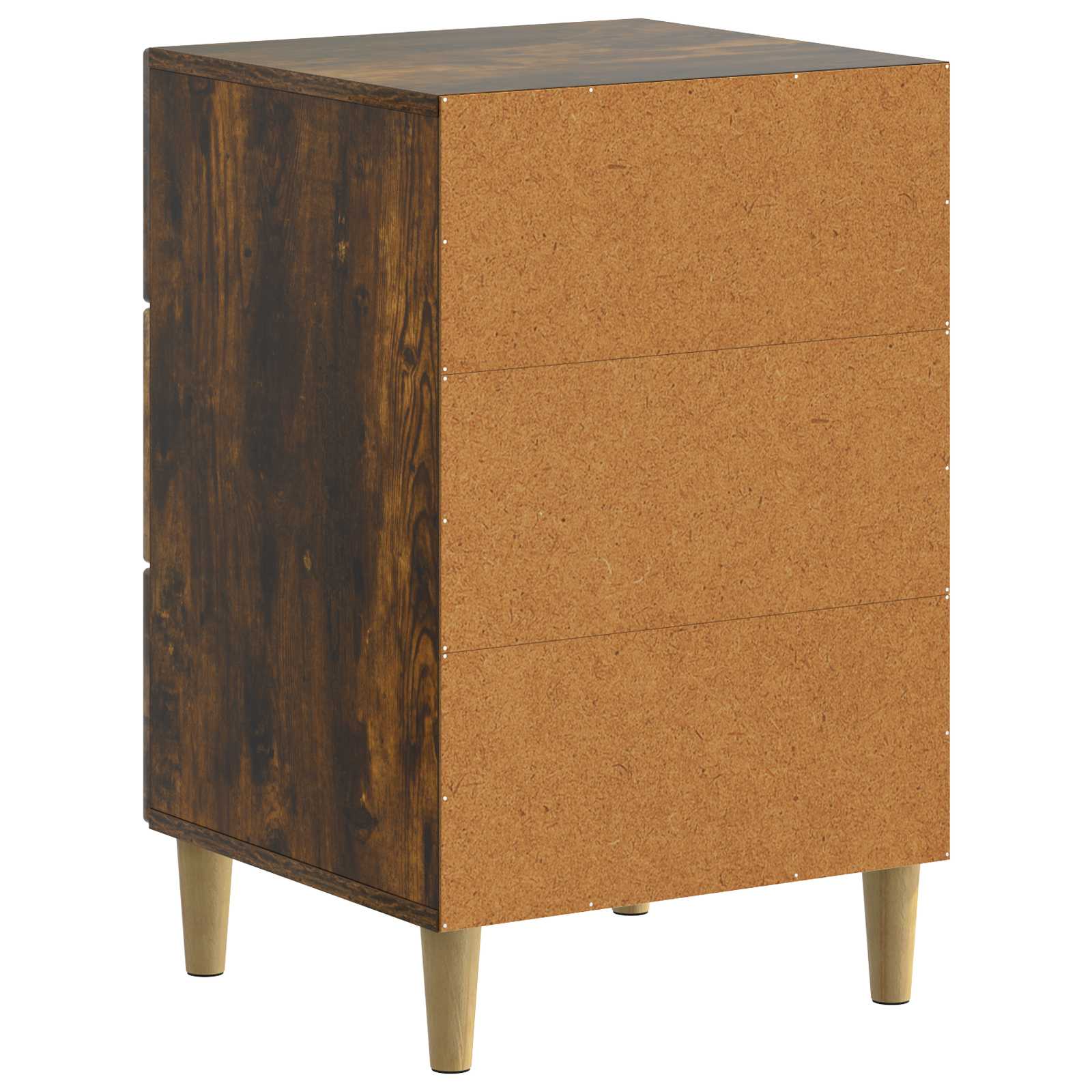 Cabinet de chevet avec tiroir Chêne fumé 43 x 41 x 66,5 cm - XIOS