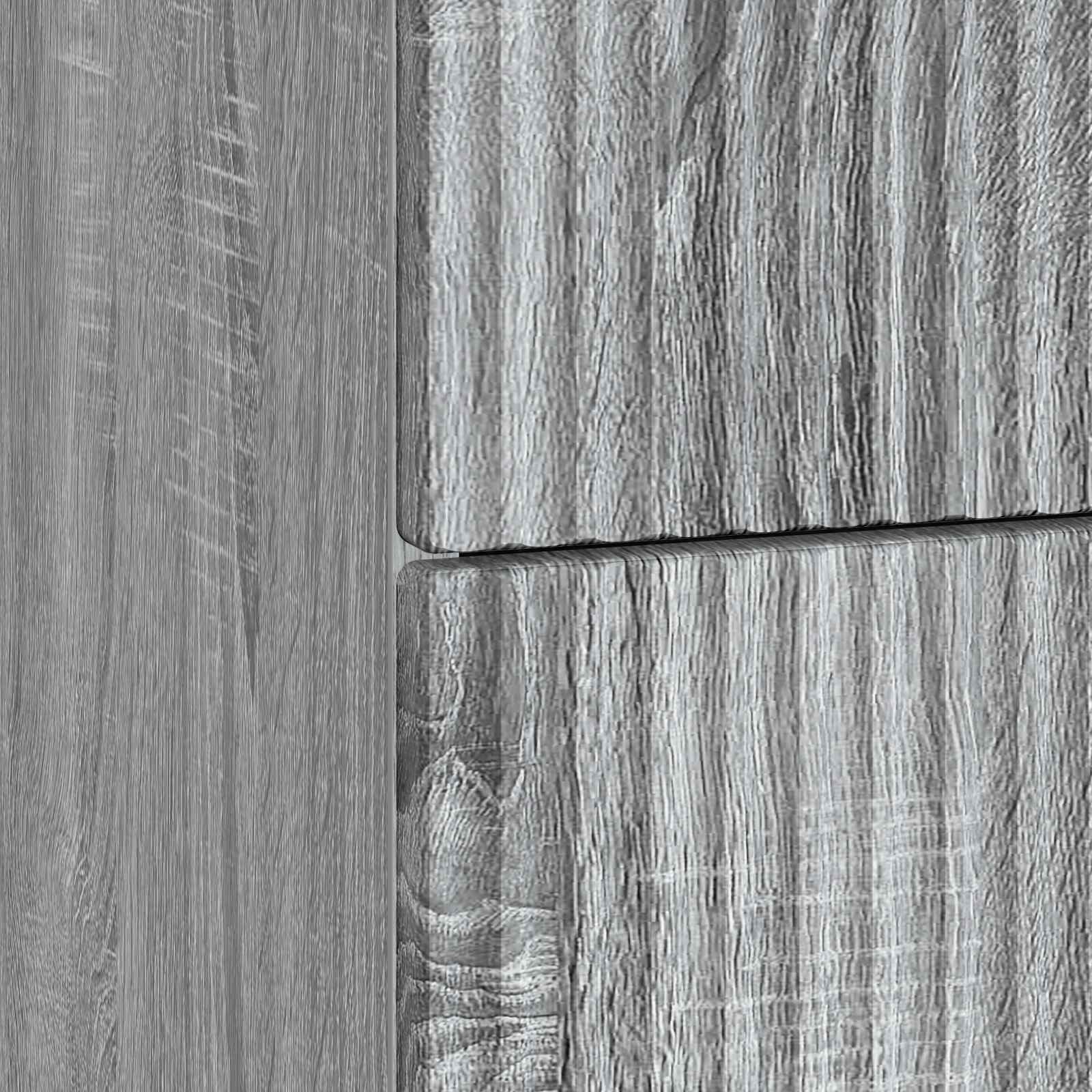Cabinet de chevet avec tiroir Sonoma gris 43 x 41 x 66,5 cm - XIOS
