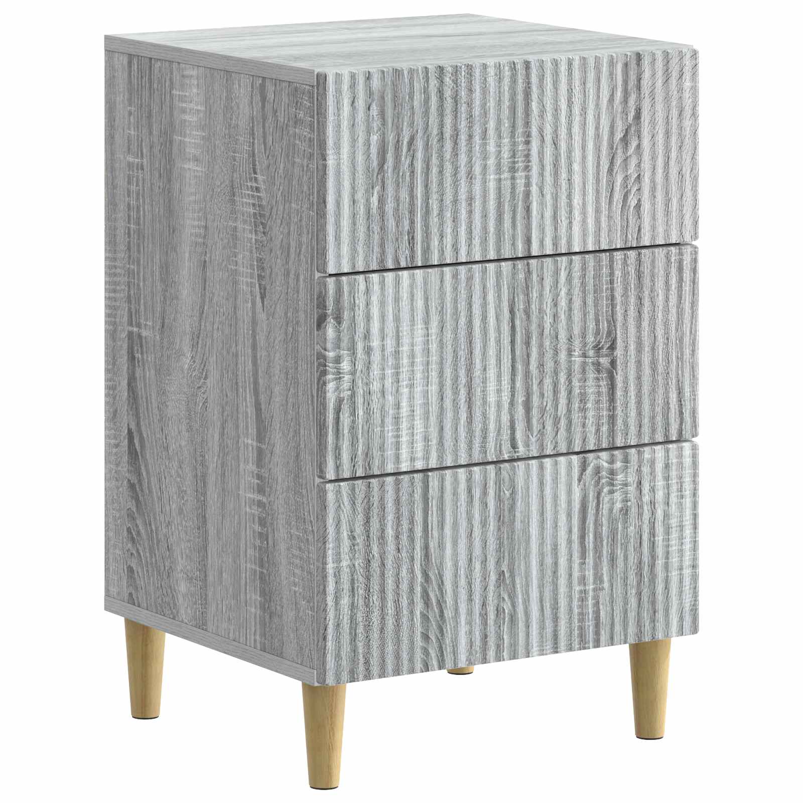 Cabinet de chevet avec tiroir Sonoma gris 43 x 41 x 66,5 cm - XIOS