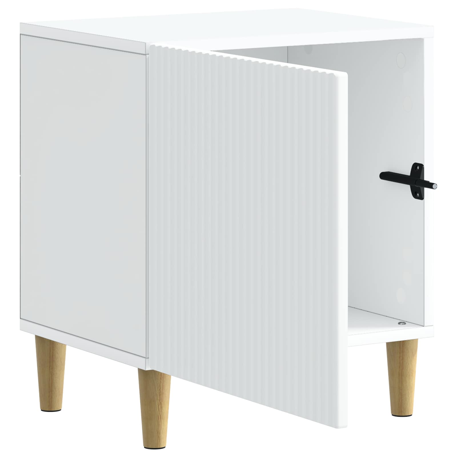 Cabinet de chevet 2 pcs Blanc 43 x 34,5 x 50 cm - XIOS