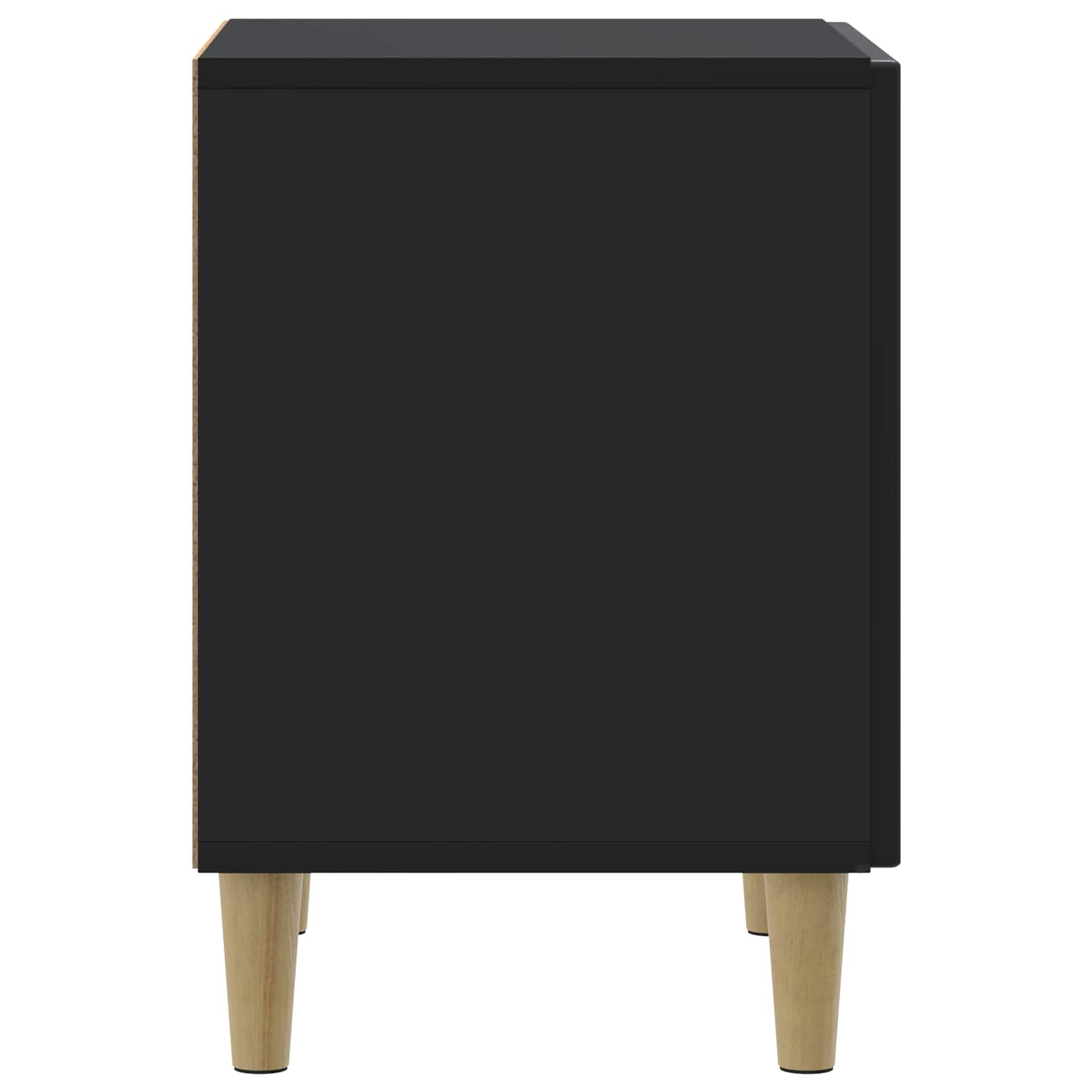 Cabinet de chevet 2 pcs Noir 43 x 34,5 x 50 cm - XIOS