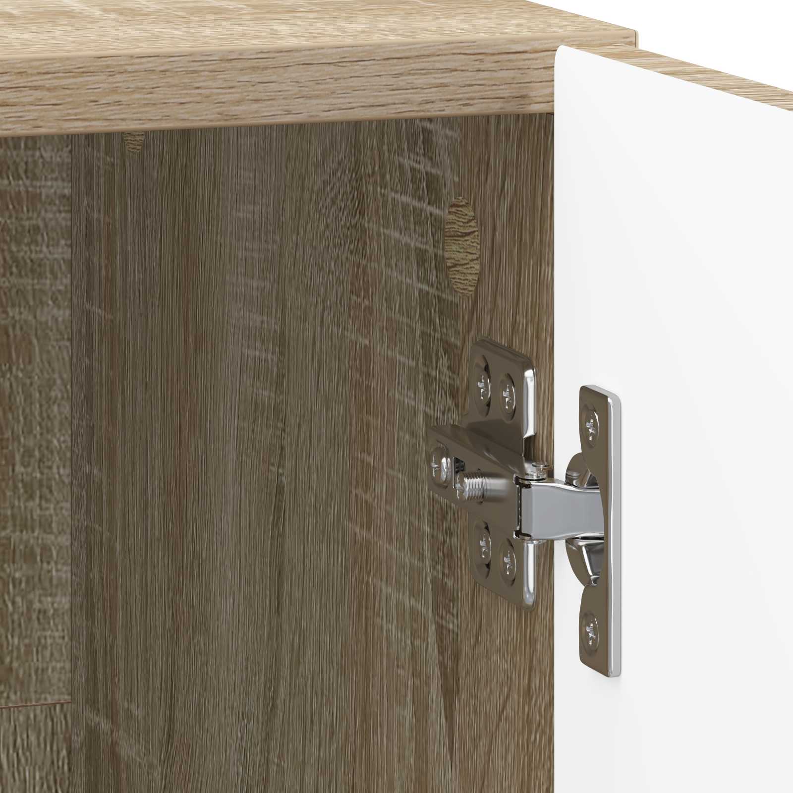 Cabinet de chevet Chêne Sonoma 43 x 34,5 x 50 cm - XIOS