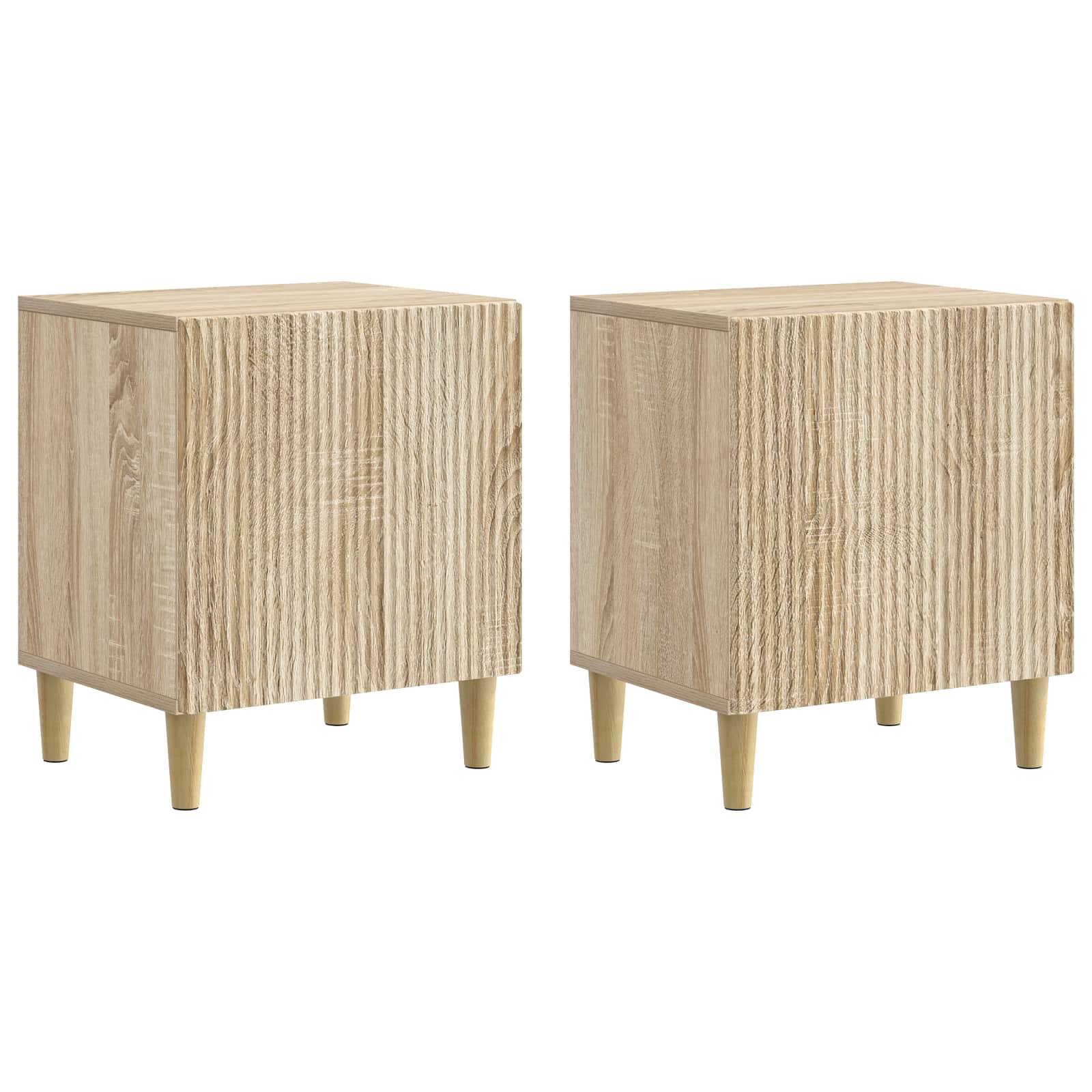 Cabinet de chevet 2 pcs Chêne Sonoma 43 x 34,5 x 50 cm - XIOS