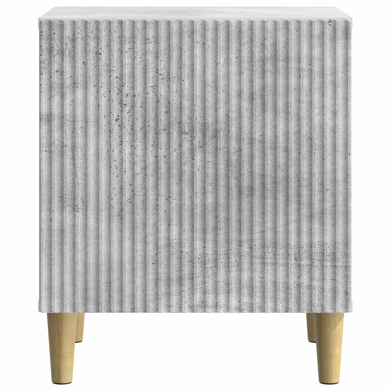Cabinet de chevet Gris béton 43 x 34,5 x 50 cm - XIOS